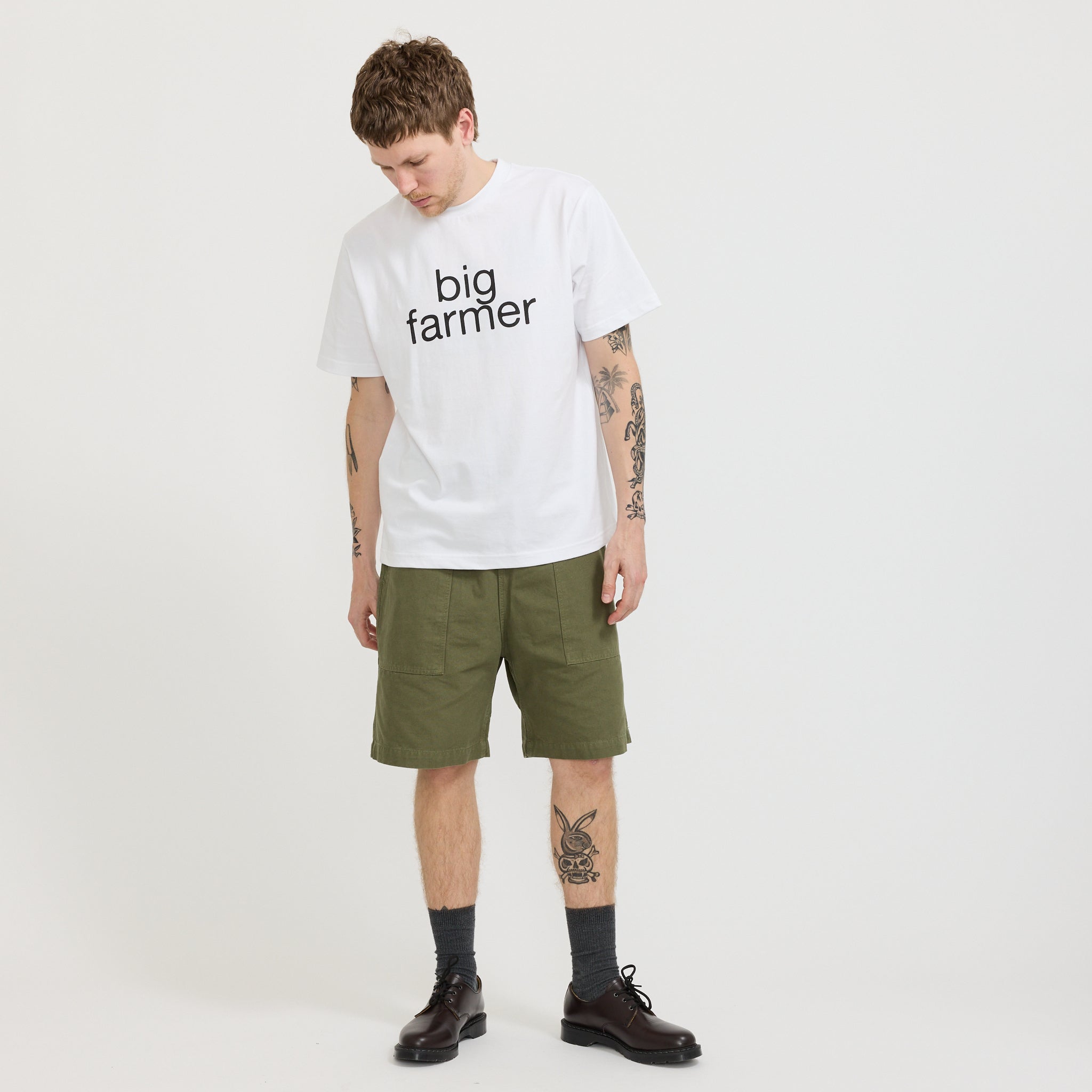 Service Works | Canvas Chef Shorts Olive | Maplestore