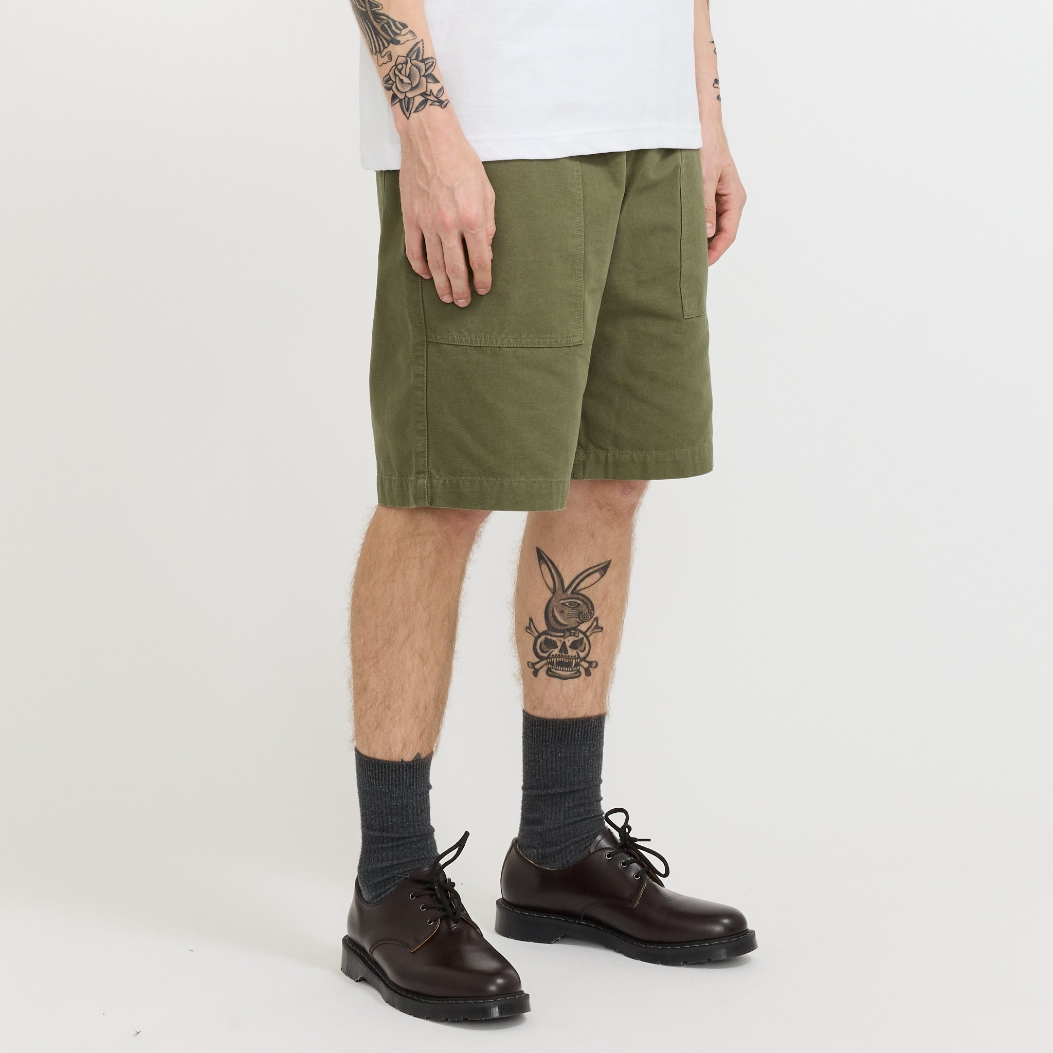 Service Works | Canvas Chef Shorts Olive | Maplestore
