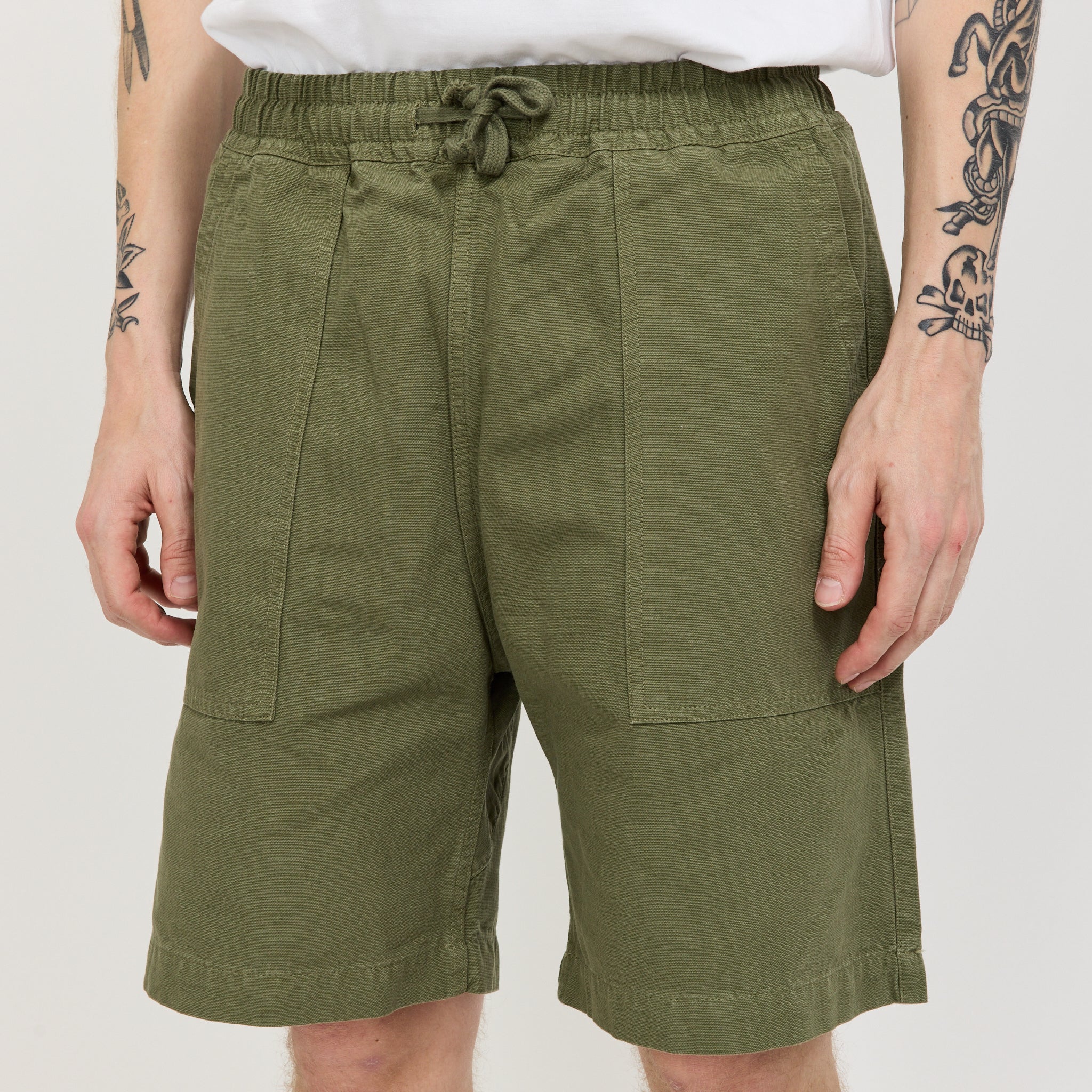 Service Works | Canvas Chef Shorts Olive | Maplestore