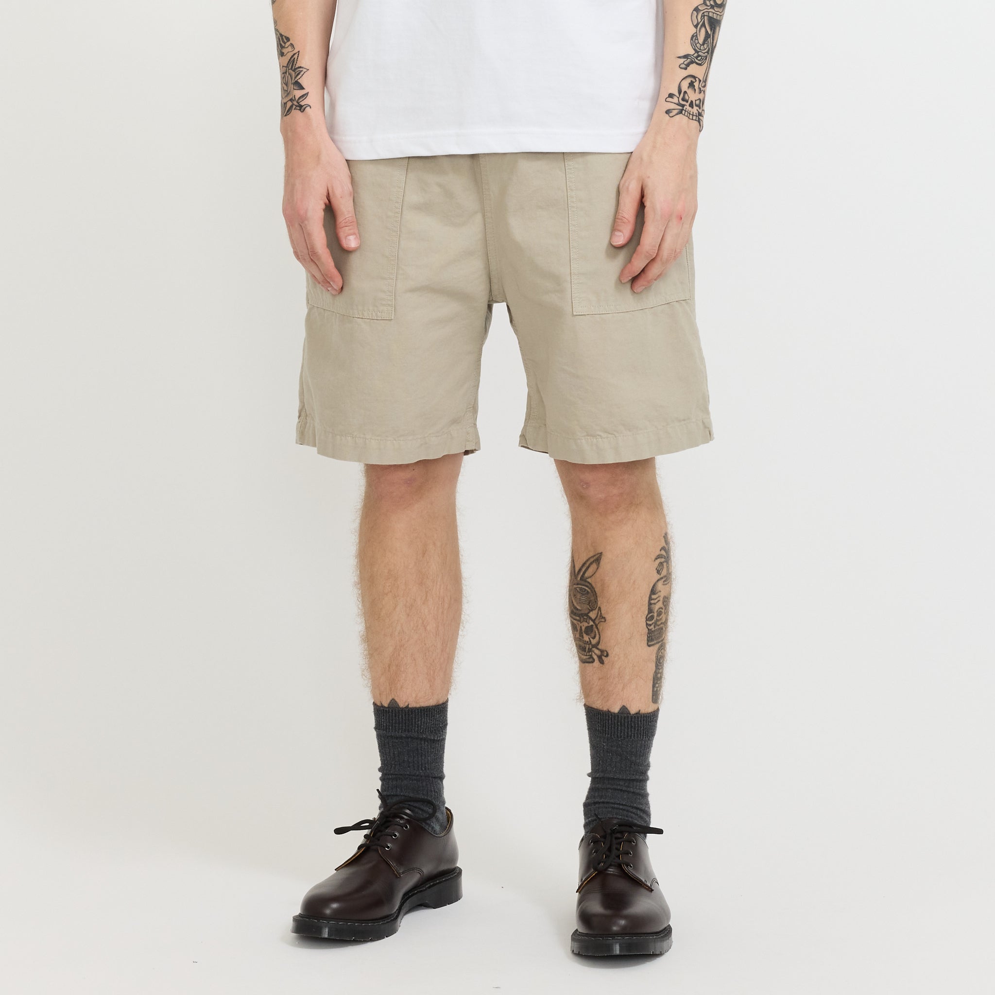 Service Works Canvas Chef Shorts Stone Maplestore