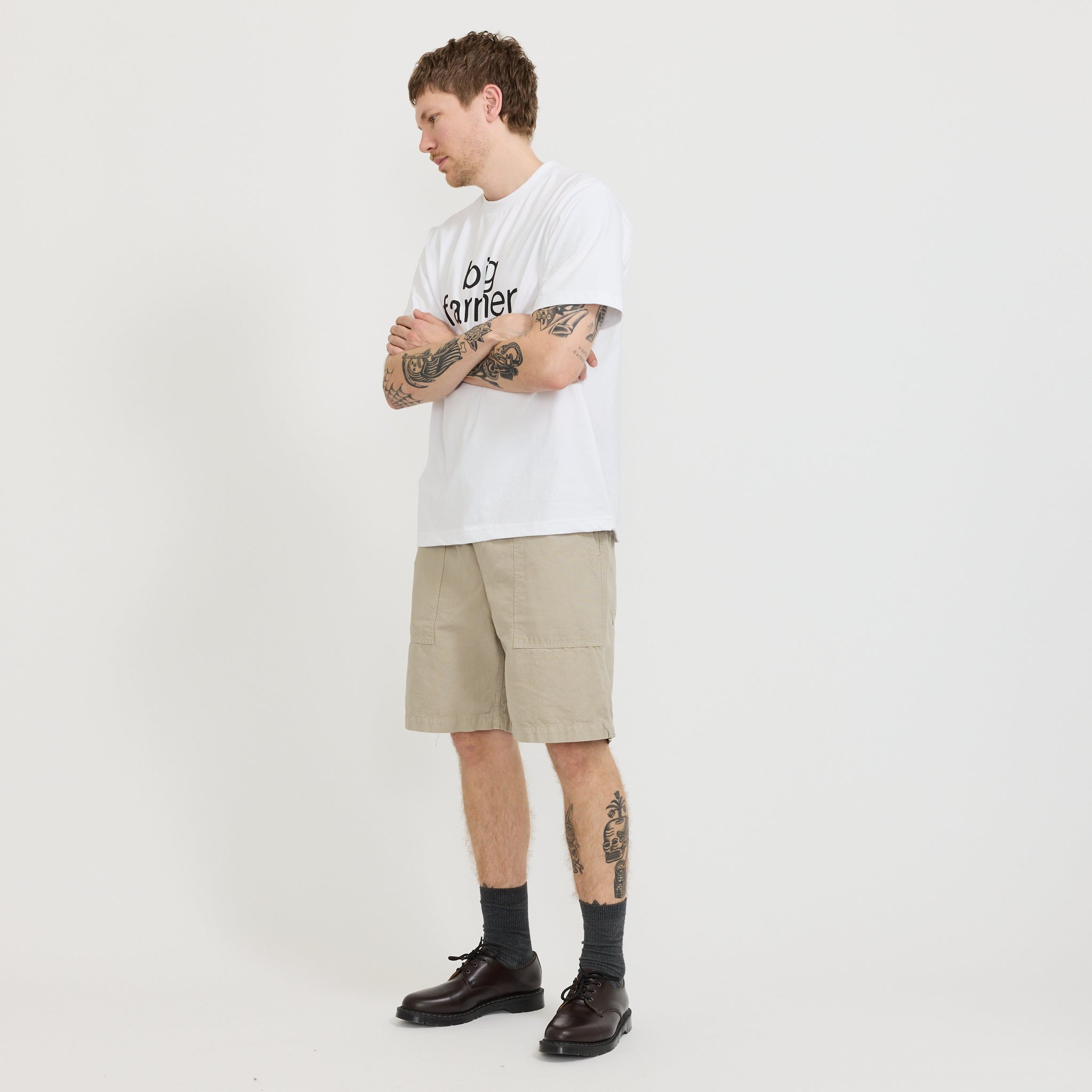 Service Works | Canvas Chef Shorts Stone | Maplestore