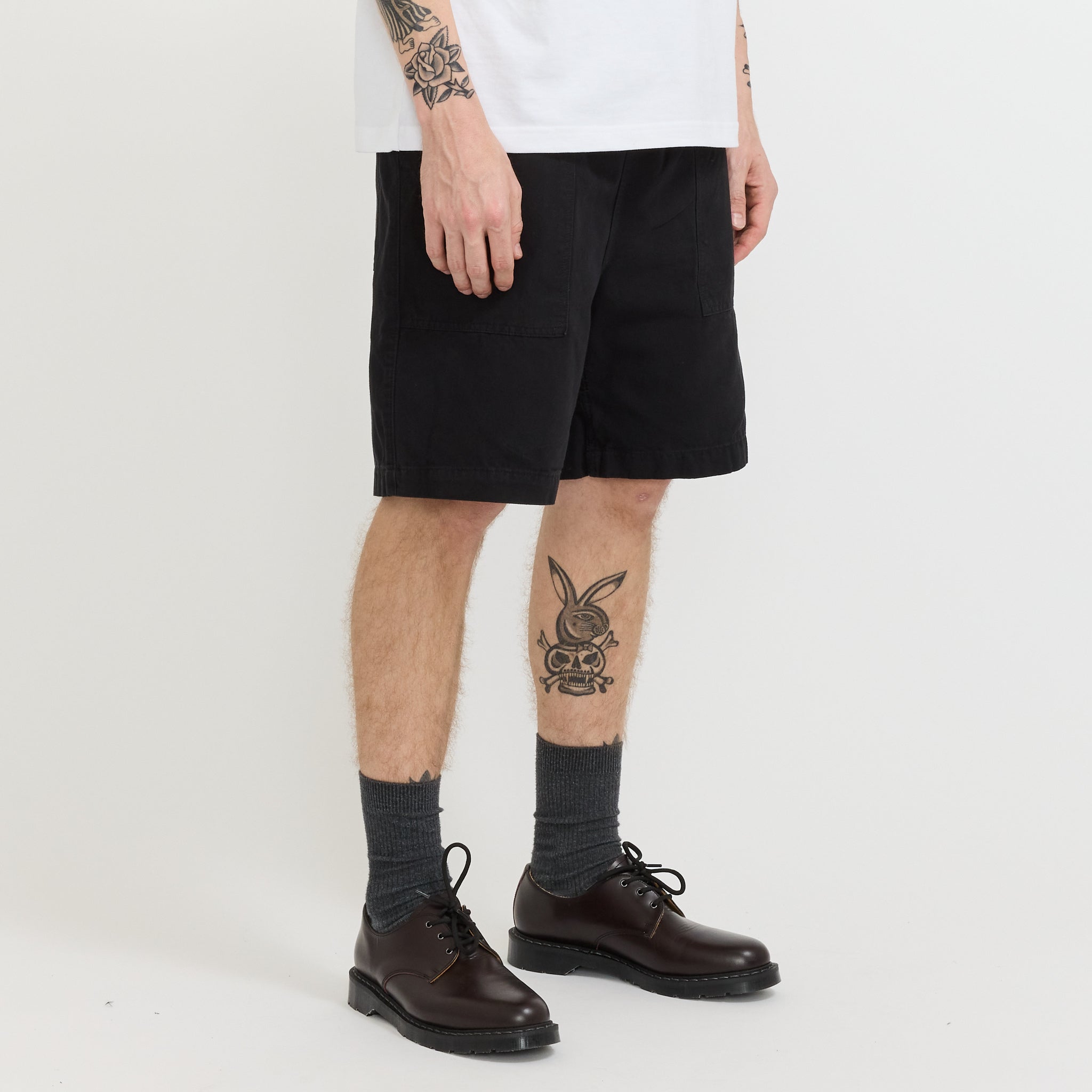 Service Works | Canvas Chef Shorts Black | Maplestore