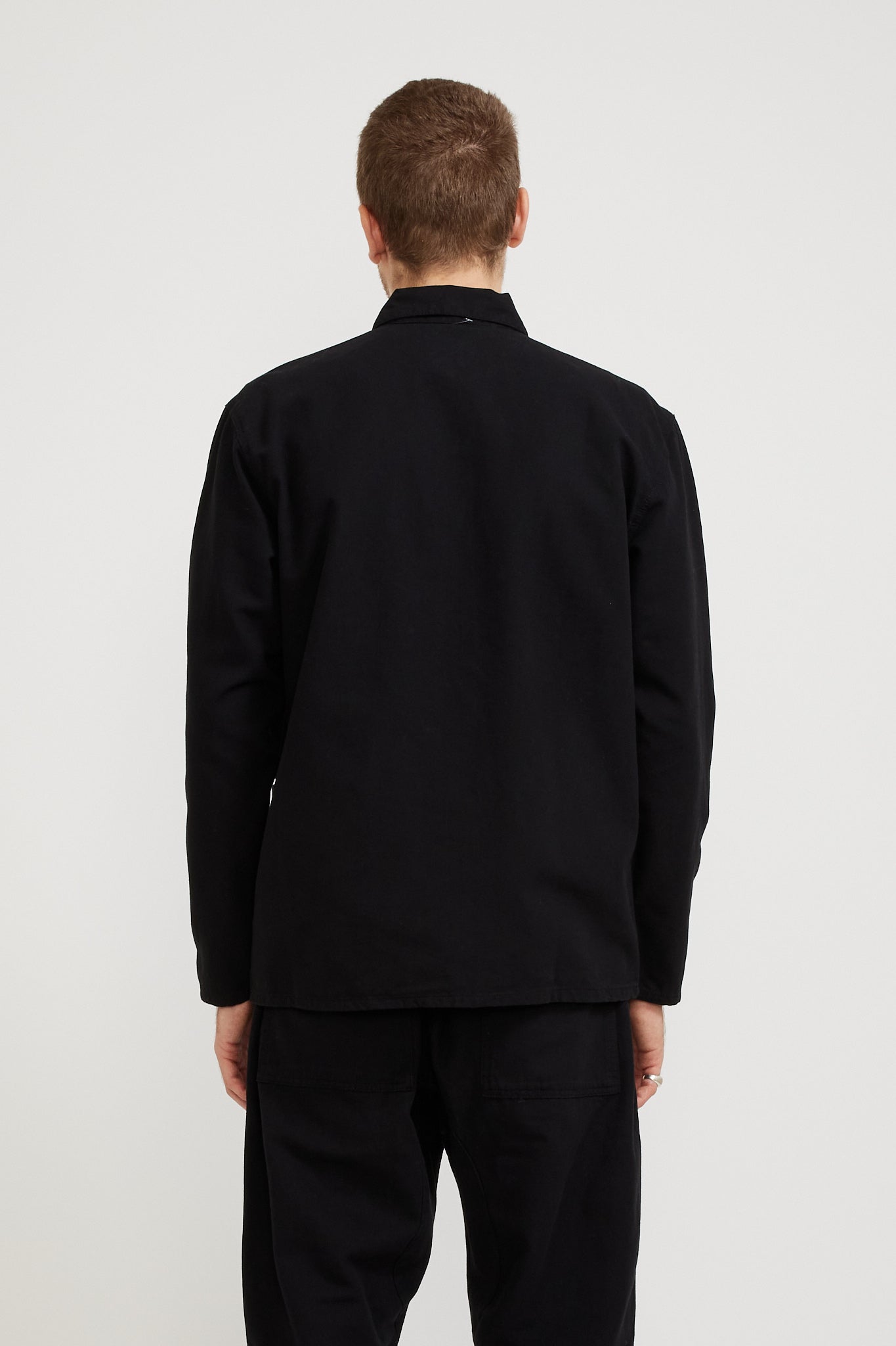 Service Works | Canvas Coverall Jacket Black | Maplestore