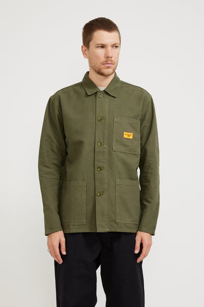 Service Works | Canvas Coverall Jacket Olive | Maplestore