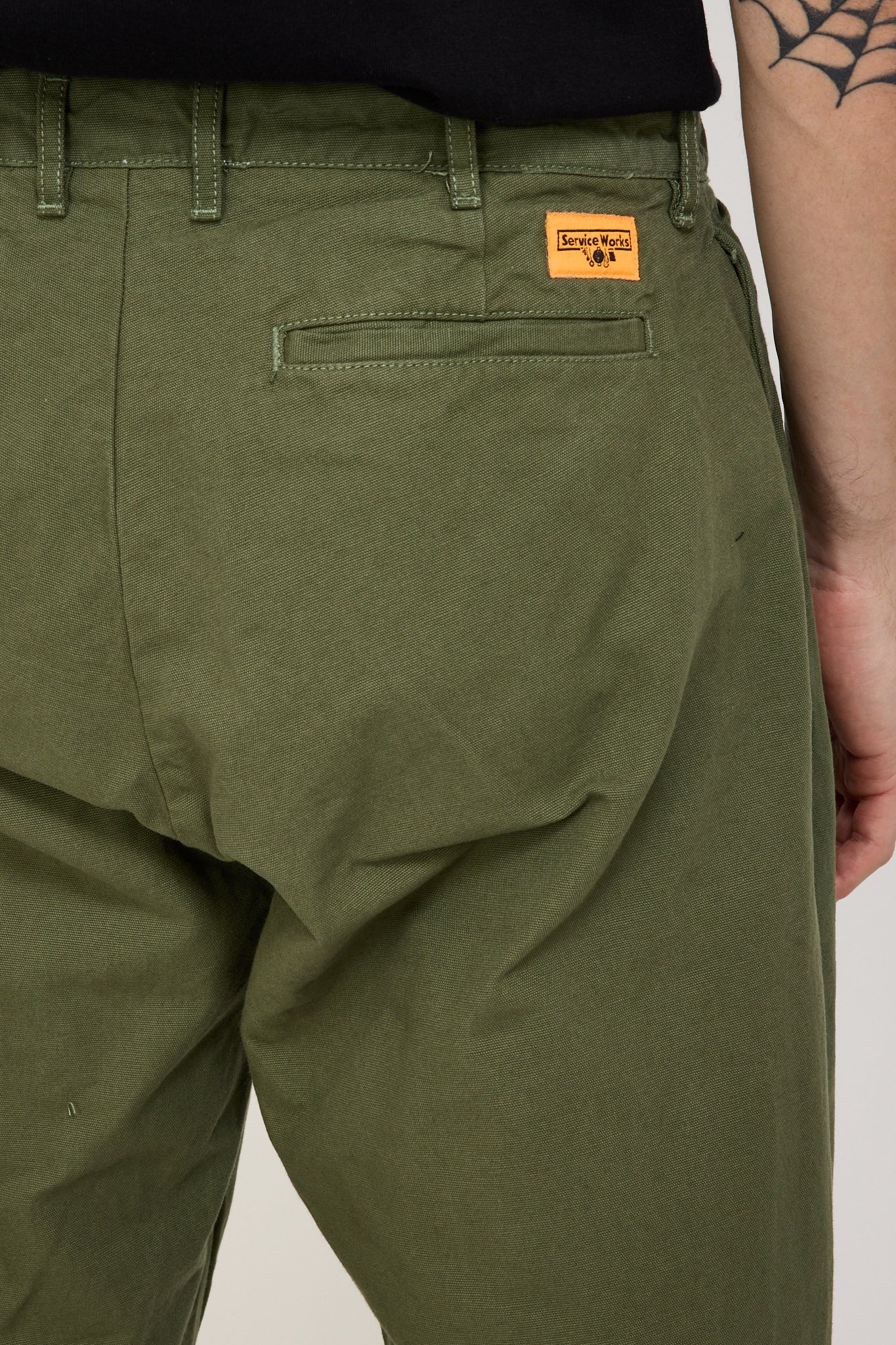 Service Works | Canvas Part Timer Pant Olive | Maplestore