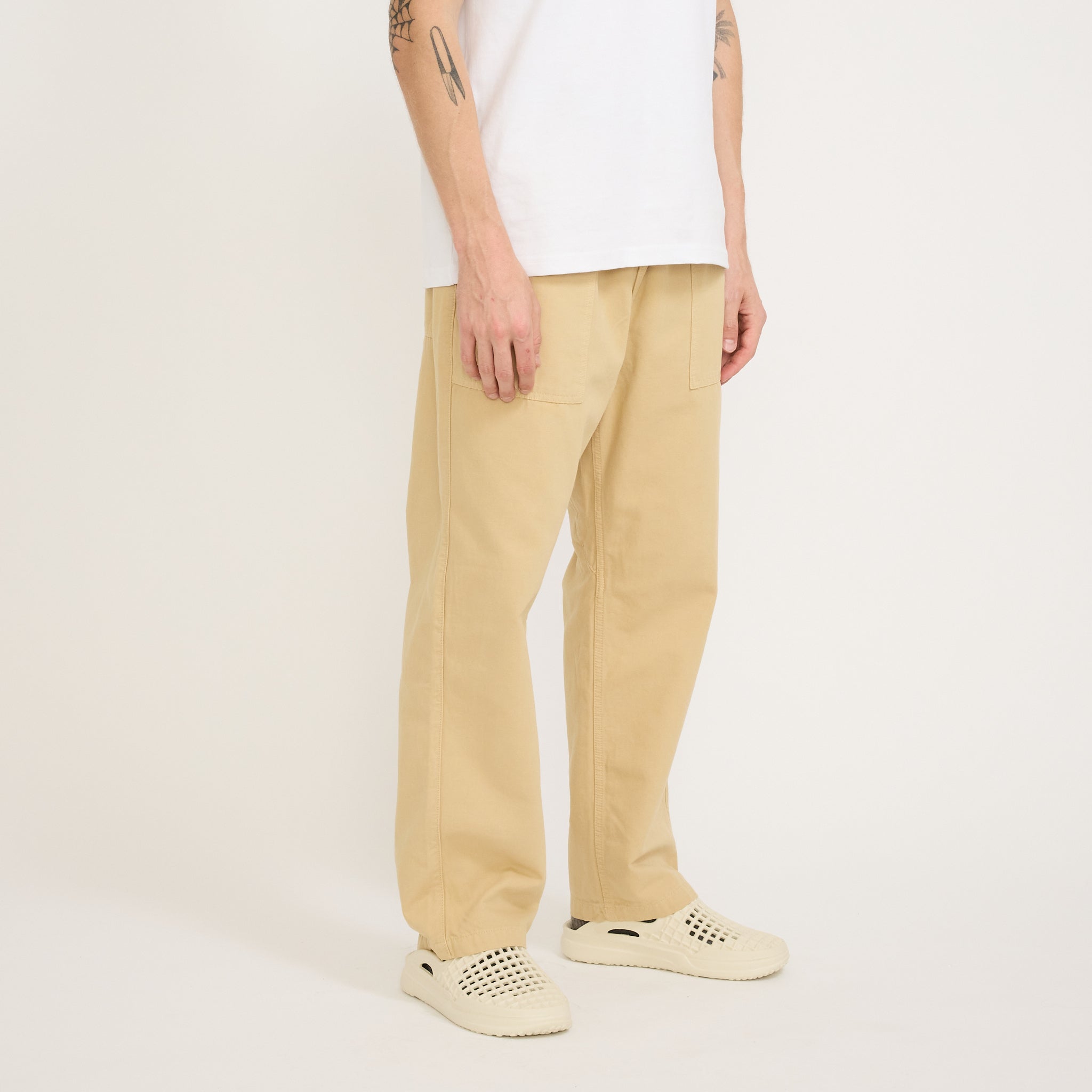 Canvas Chef Pant Pale Khaki