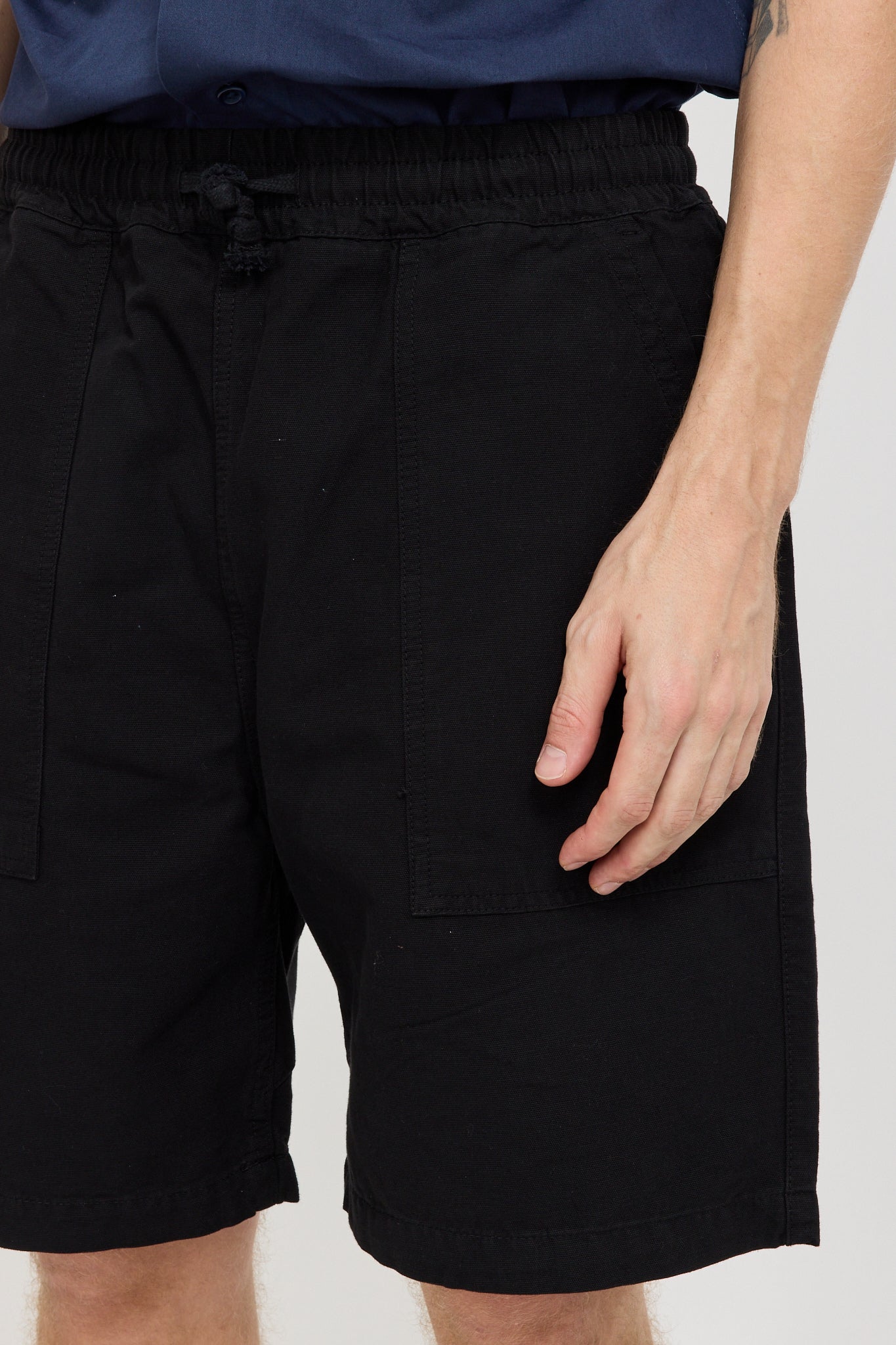 Service Works | Classic Canvas Chef Shorts Black | Maplestore