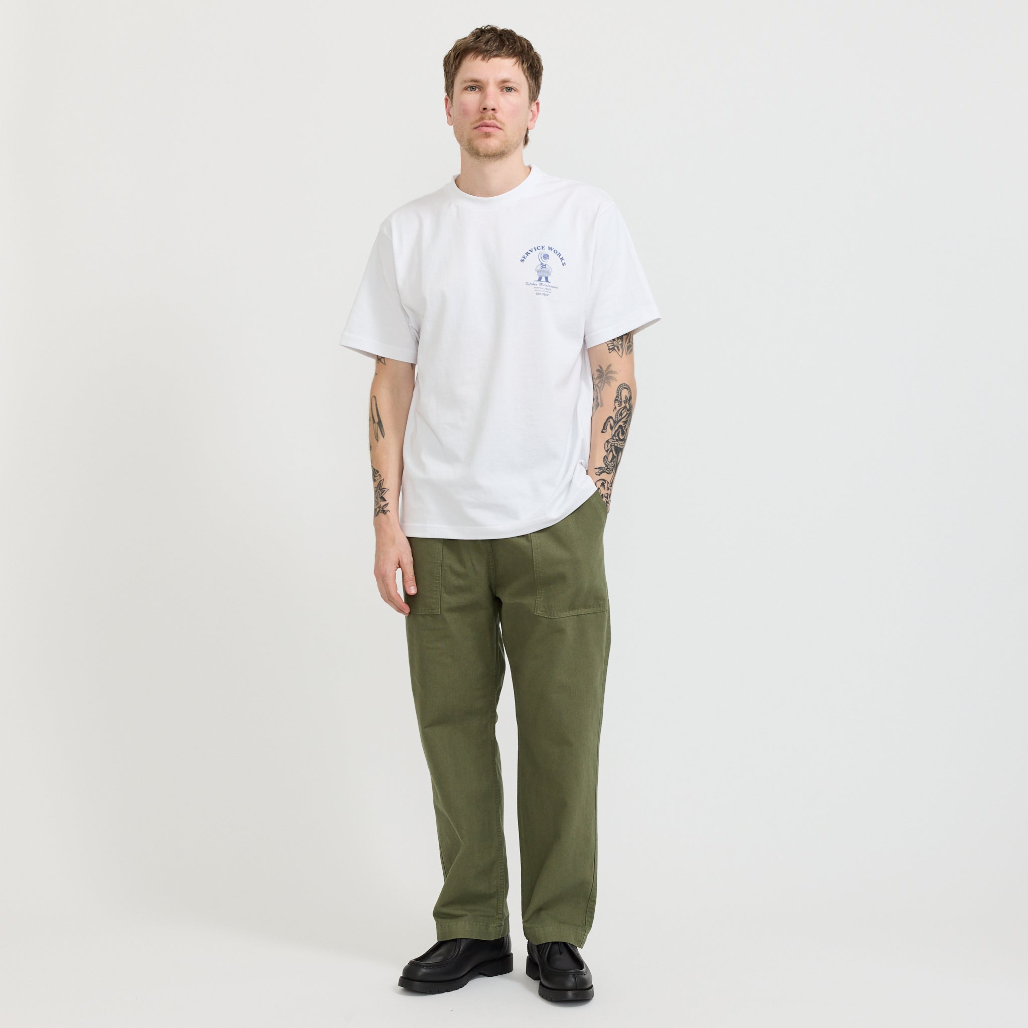 Service Works | Classic Chef Pants Olive | Maplestore