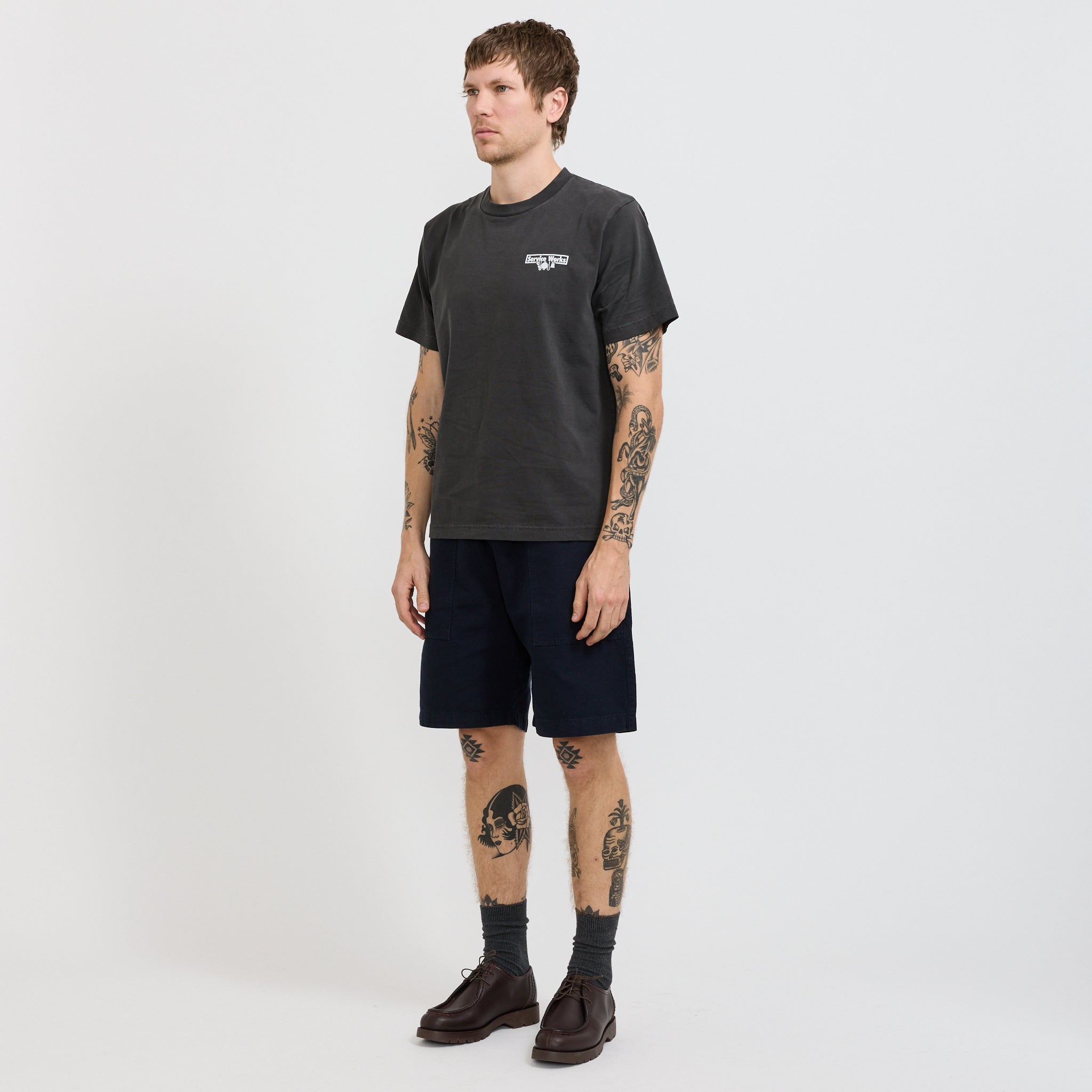 Classic Chef Shorts Dark Navy