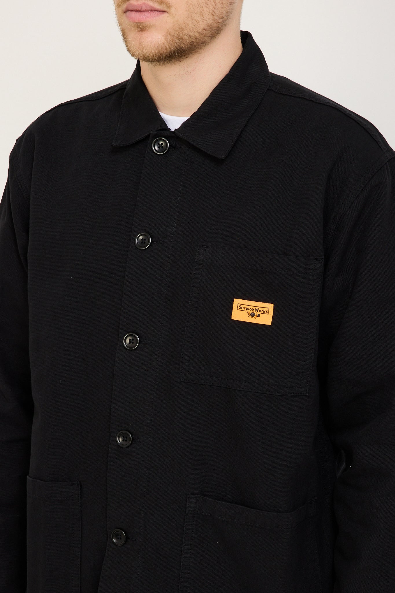 Classic Coverall Jacket Black