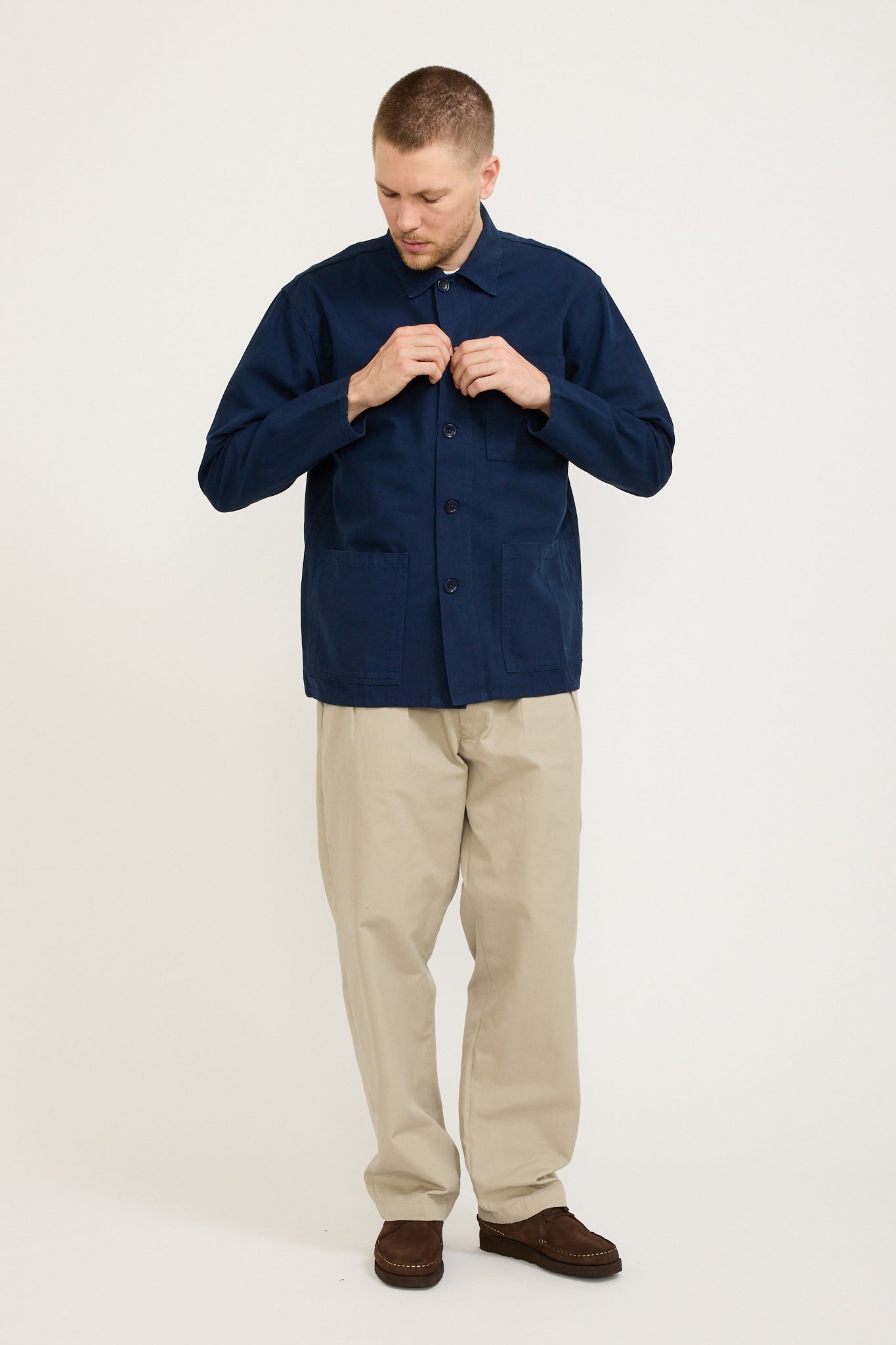 Classic Coverall Jacket Navy