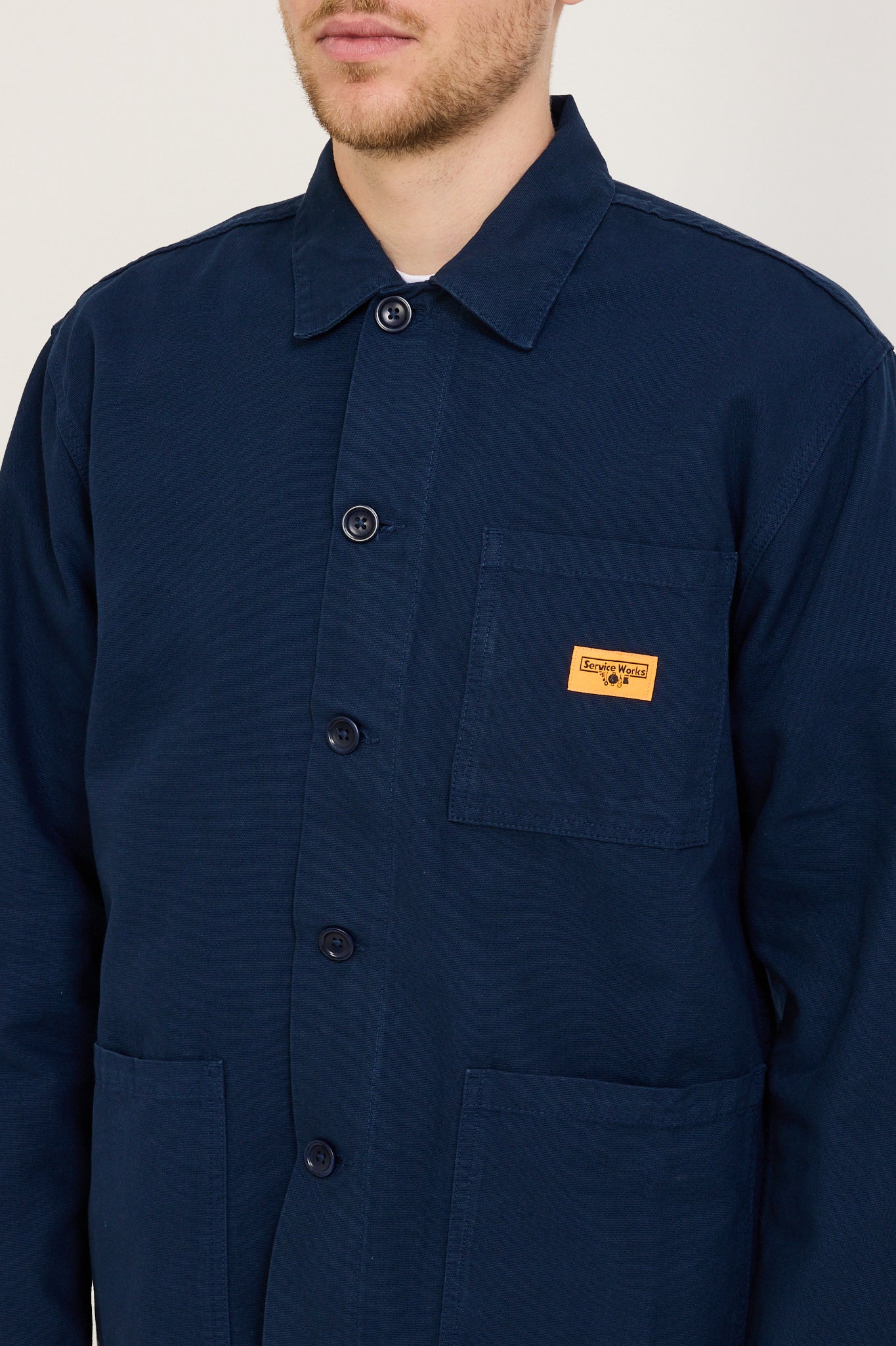 Classic Coverall Jacket Navy