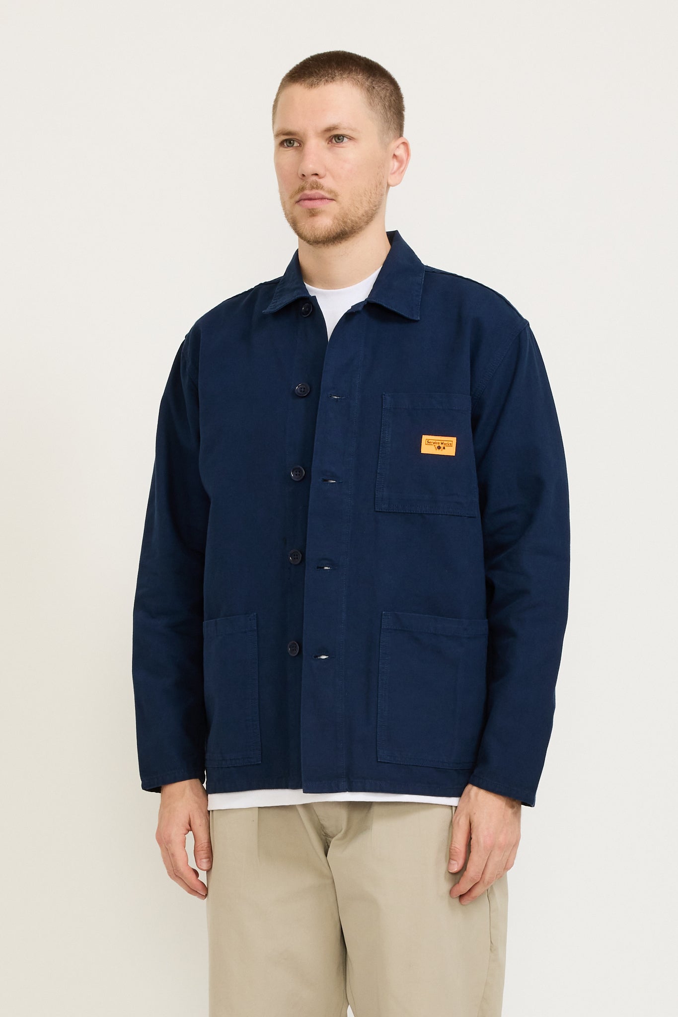 Classic Coverall Jacket Navy