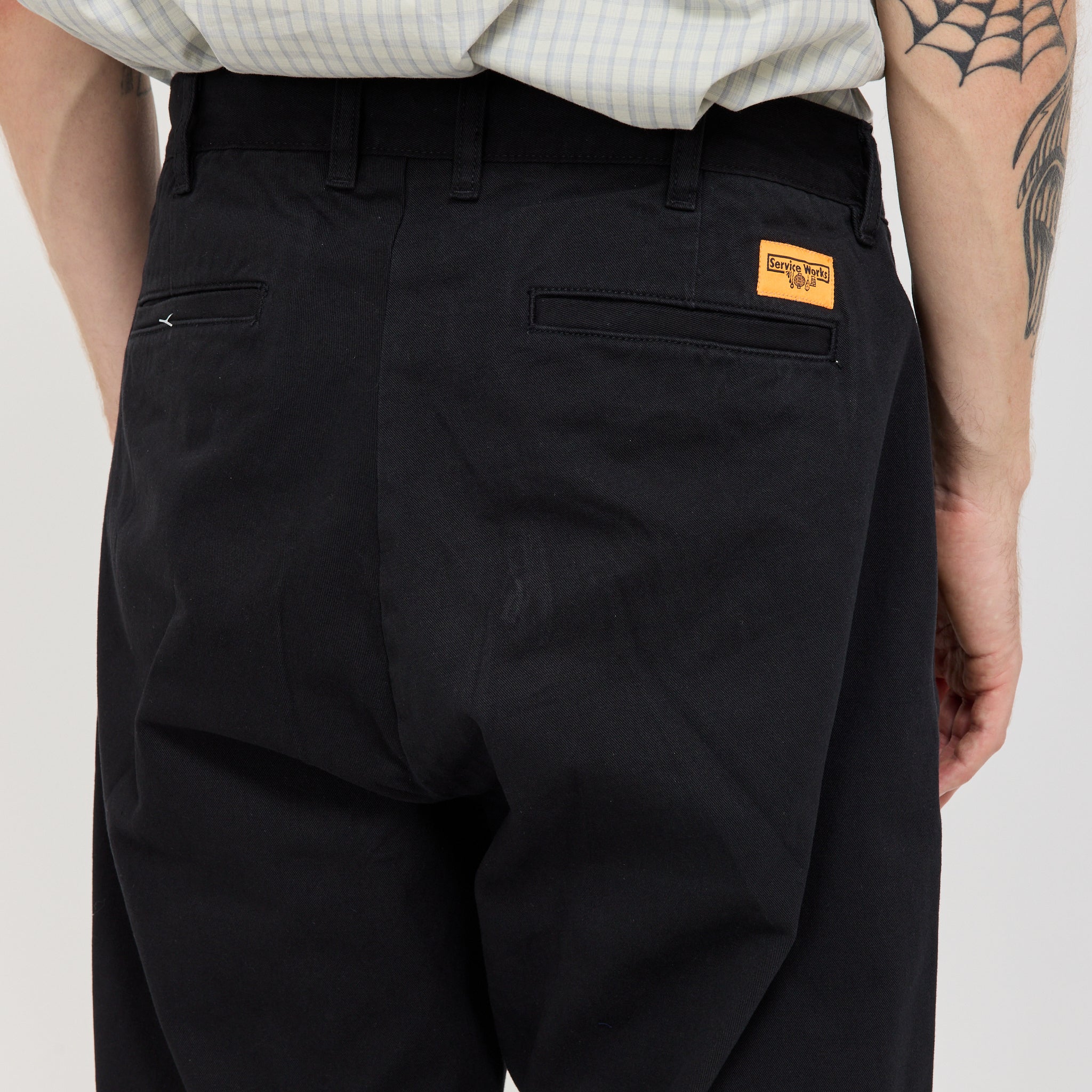 Service Works | Drill Part Timer Pant Black | Maplestore