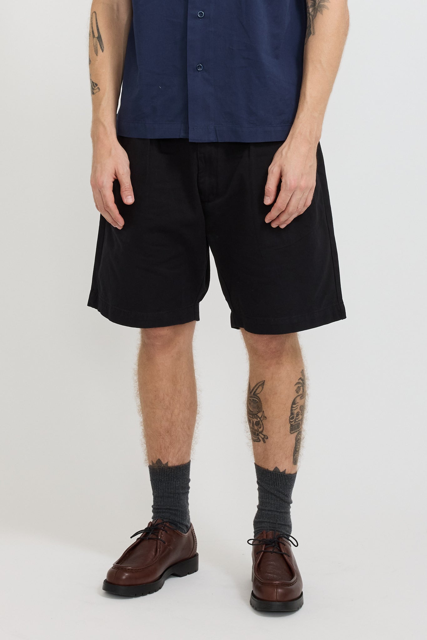 Service Works | Drill Part Timer Shorts Black | Maplestore