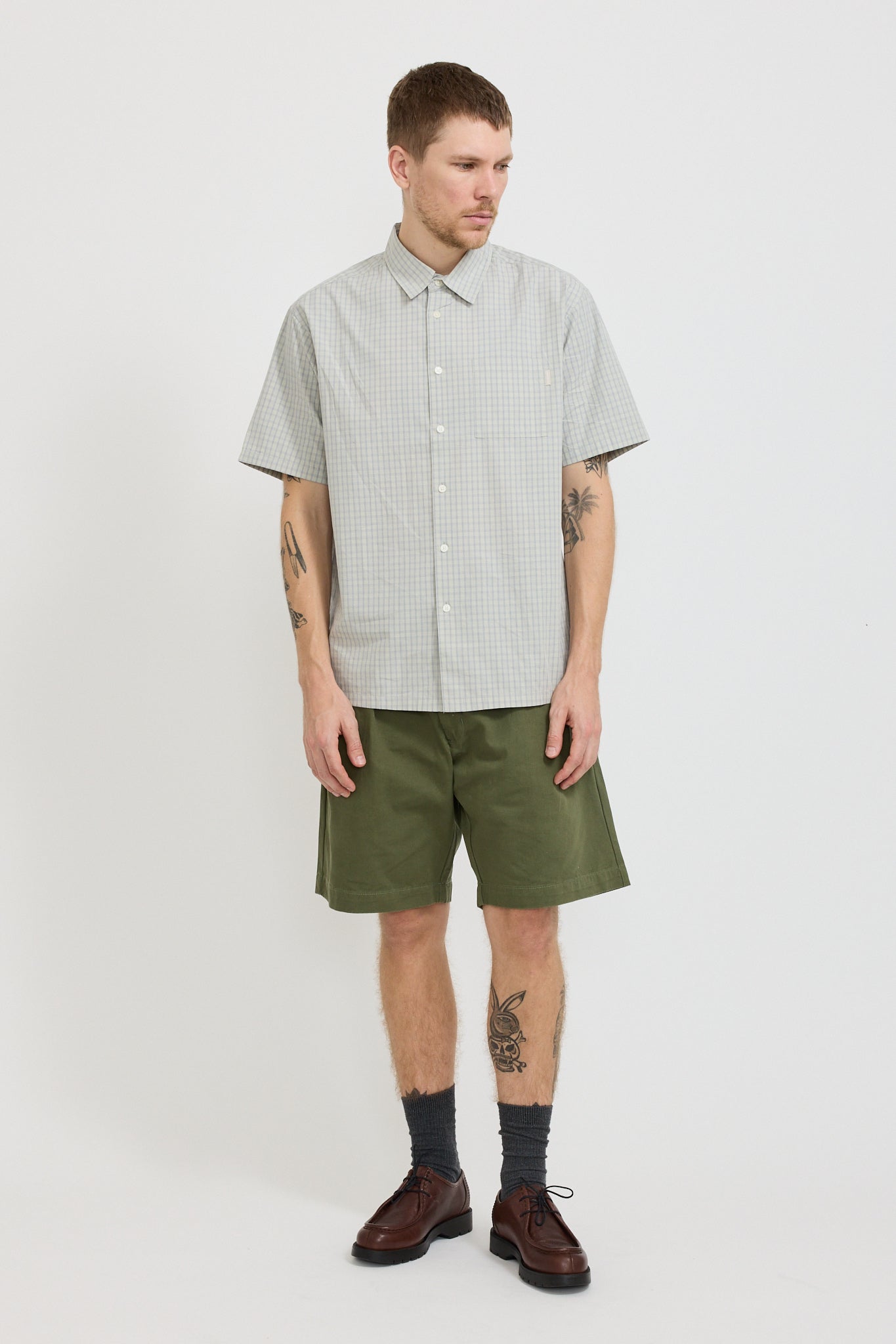 Service Works | Drill Part Timer Shorts Olive | Maplestore