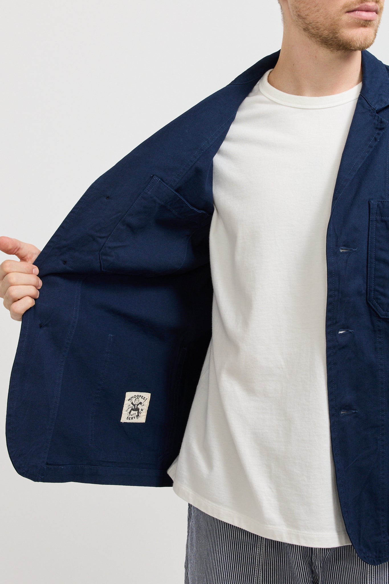 Service Works | Drill Server Suit Jacket Navy | Maplestore