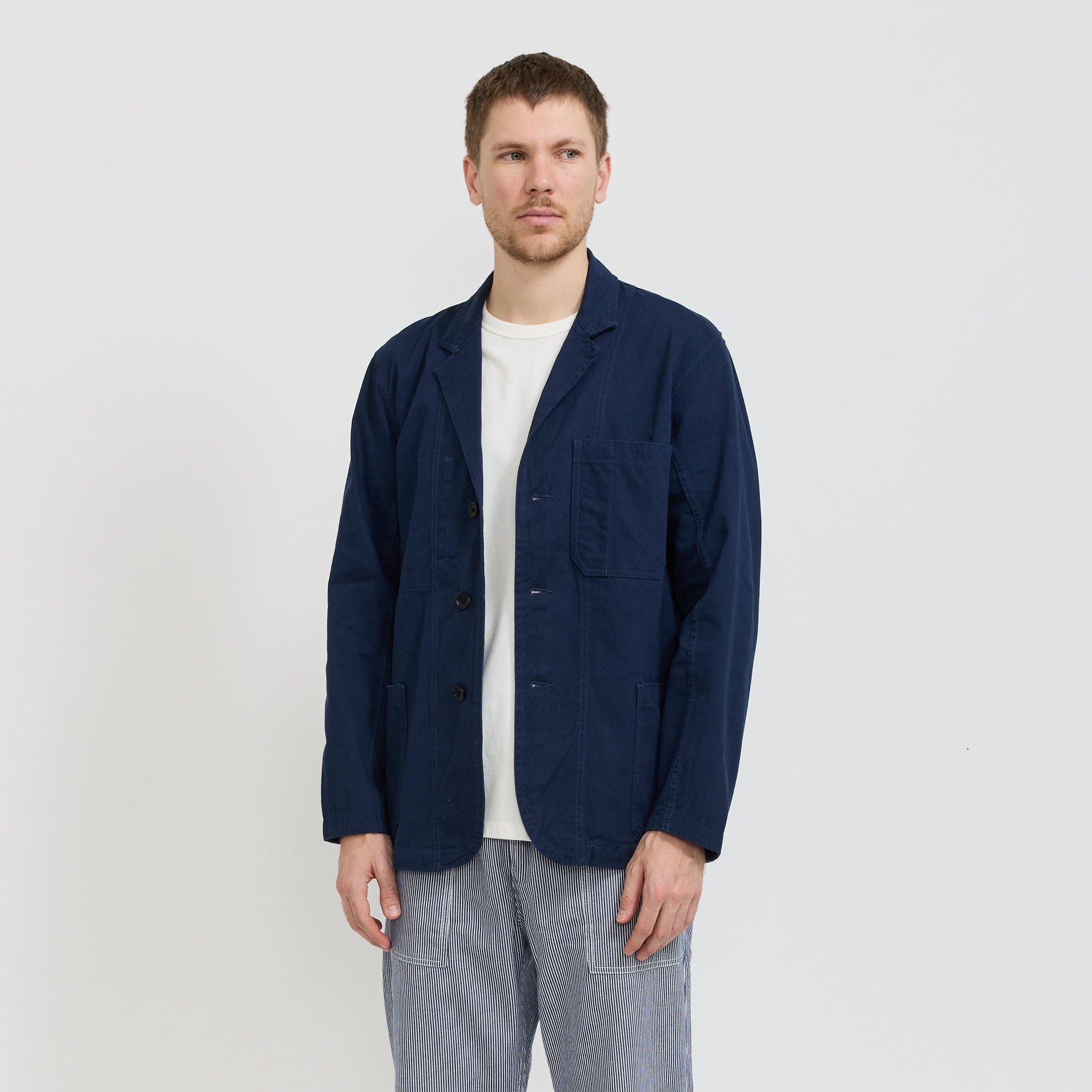 Drill Server Suit Jacket Navy