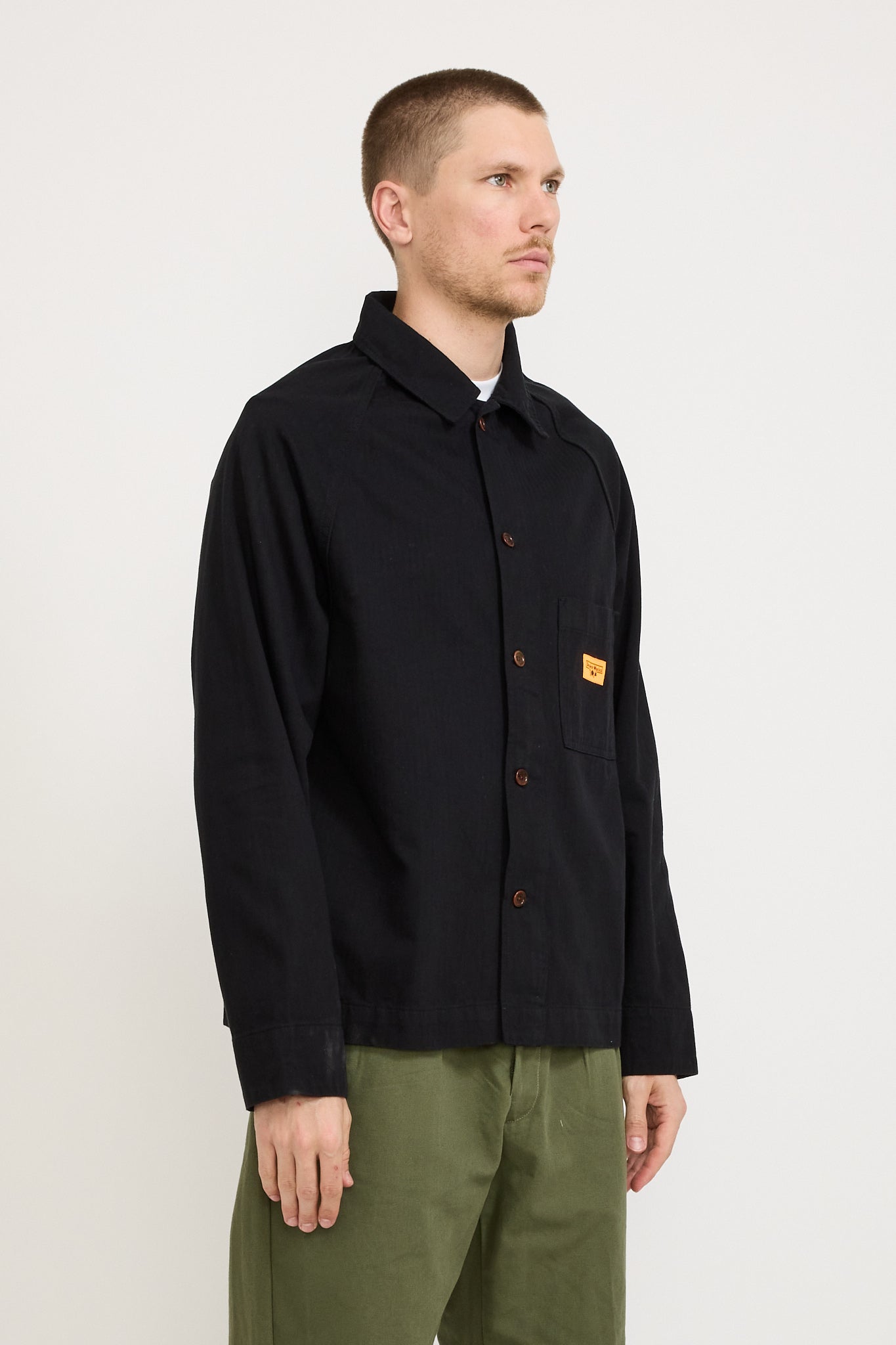 Service Works | Herringbone FOH Jacket Black | Maplestore