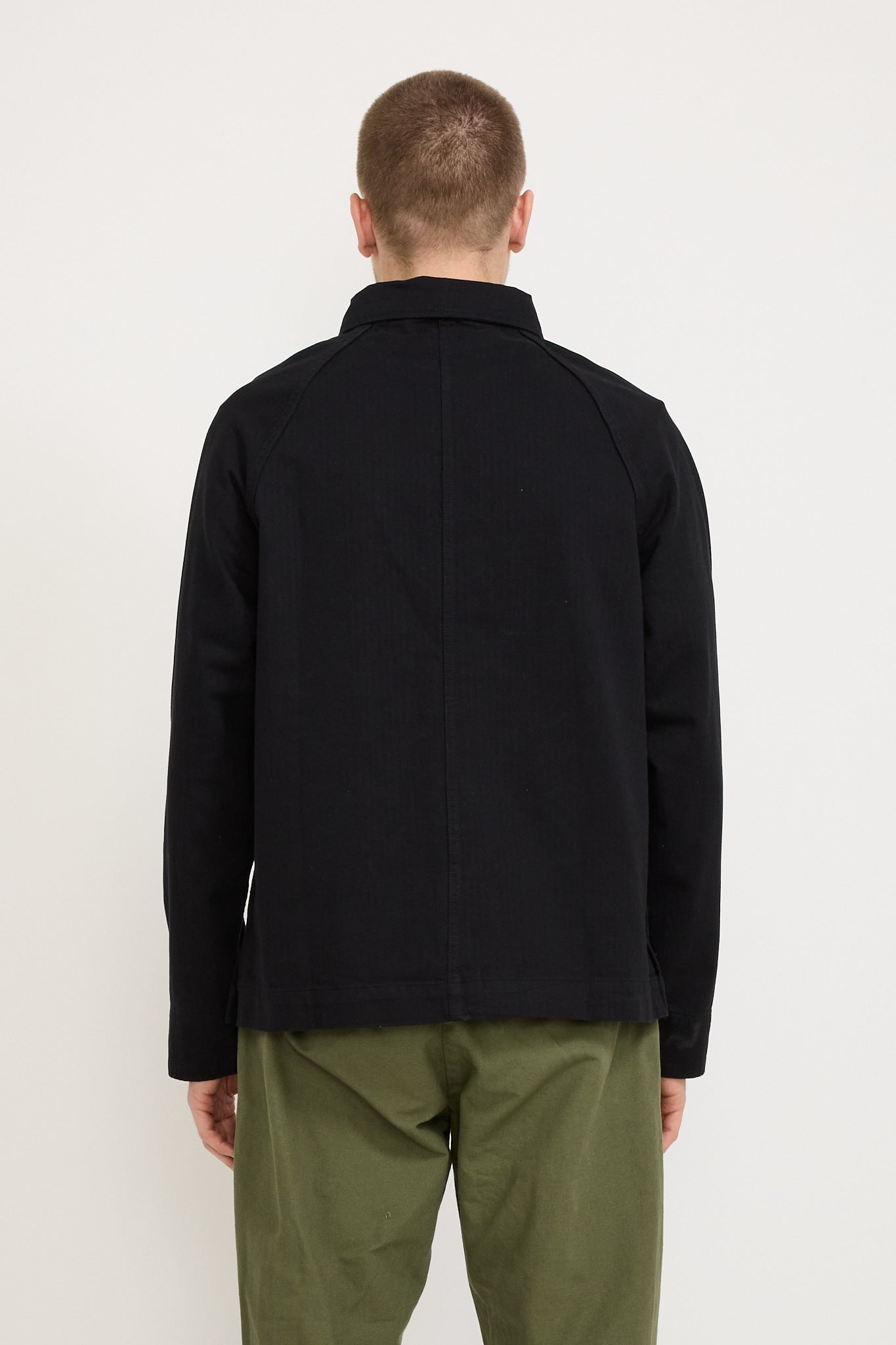 Service Works | Herringbone FOH Jacket Black | Maplestore