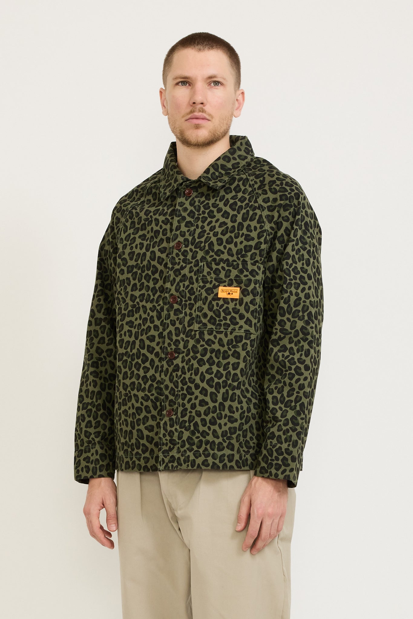 Leopard FOH Jacket Green