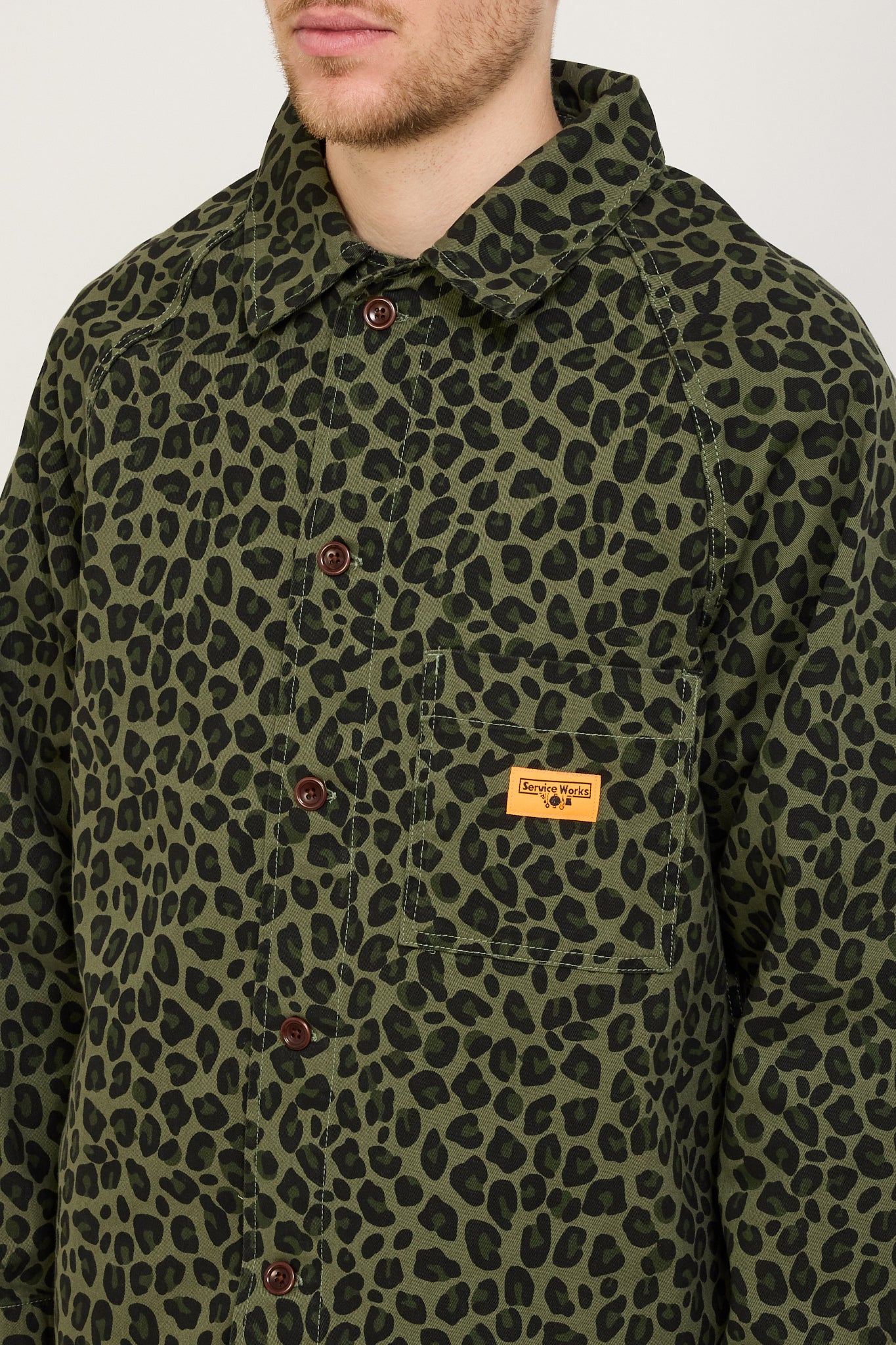 Leopard FOH Jacket Green