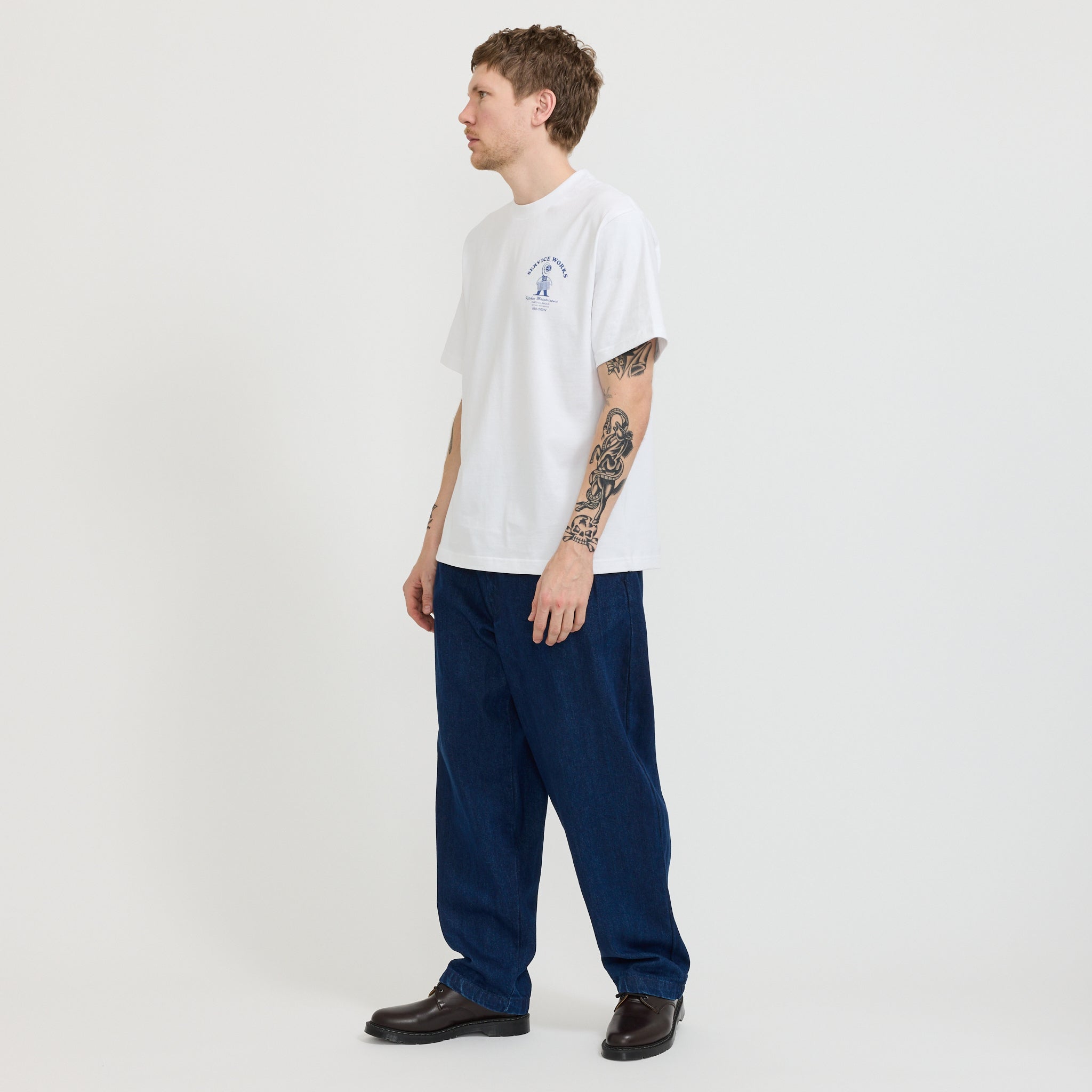 Service Works | Maintenance Tee White | Maplestore