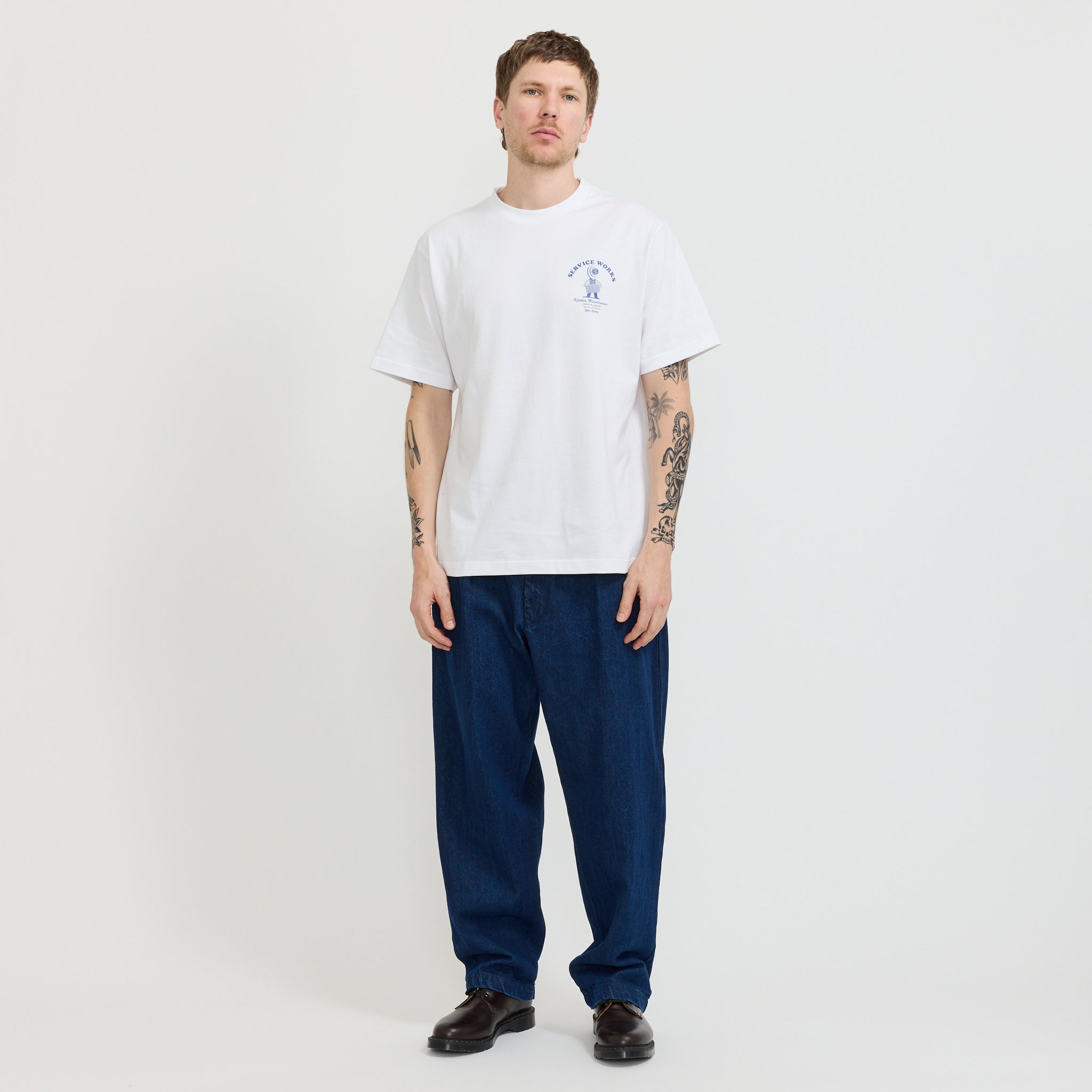 Service Works | Maintenance Tee White | Maplestore