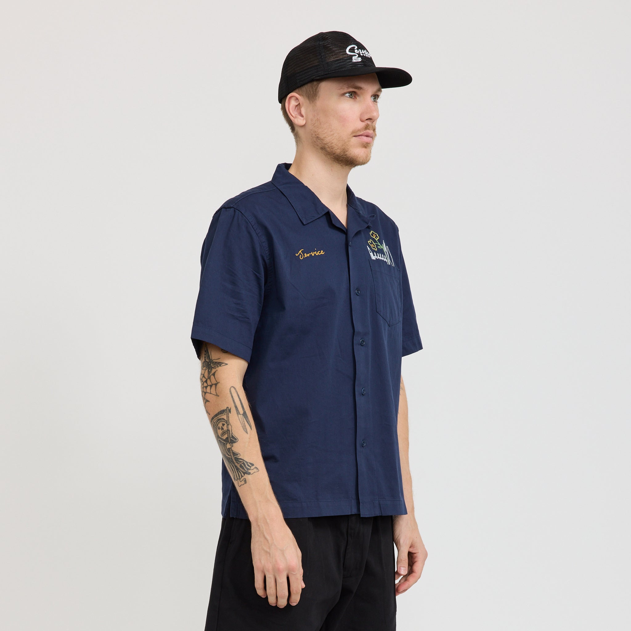 Service Works | Mesh Espresso Cap Black | Maplestore