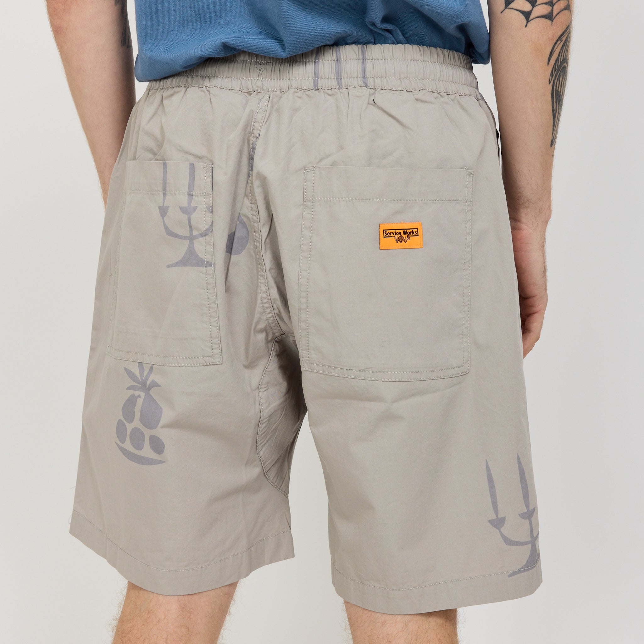 Nourish Chef Shorts Stone