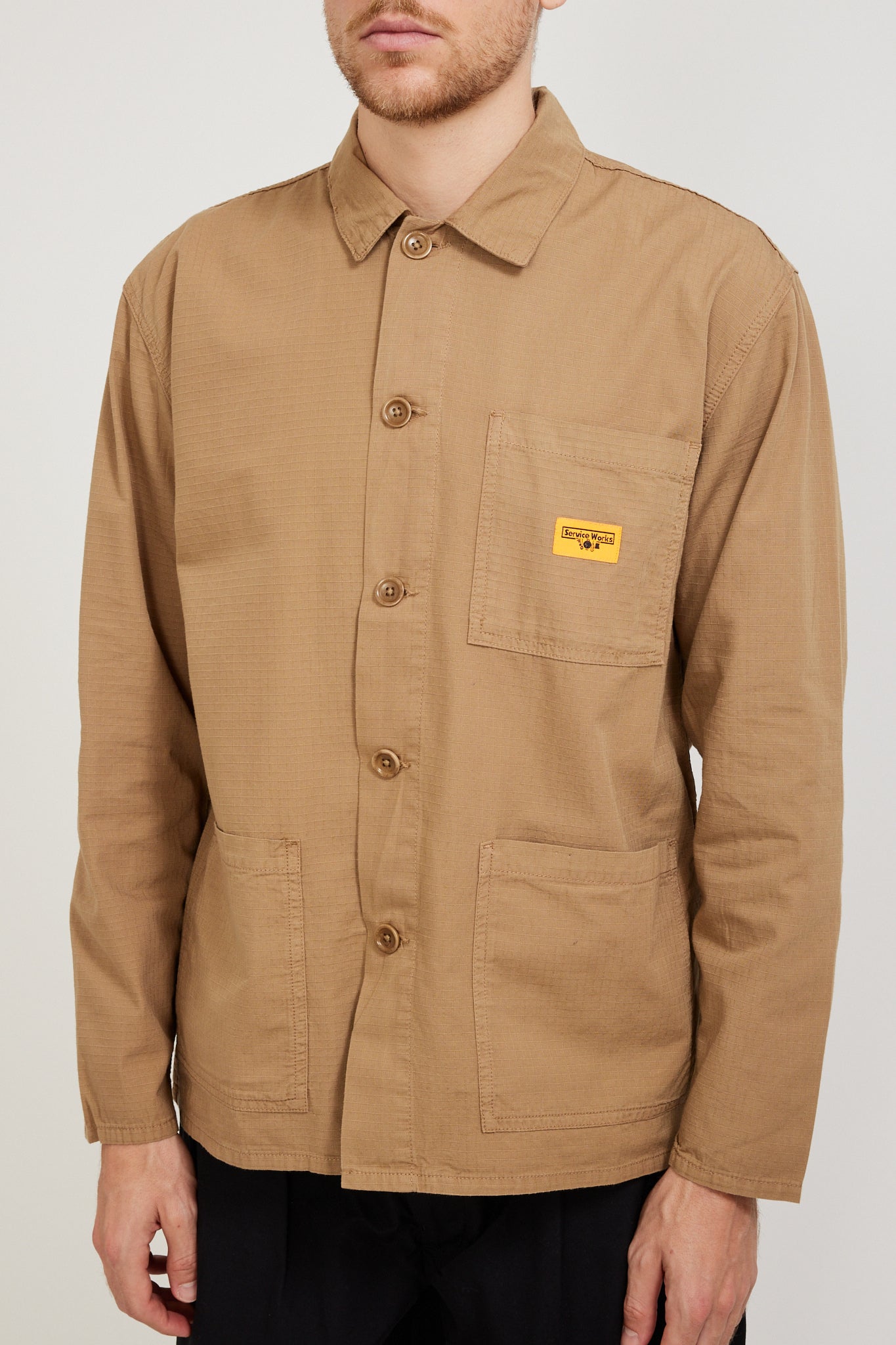 Service Works | Ripstop Coverall Jacket Mink | Maplestore