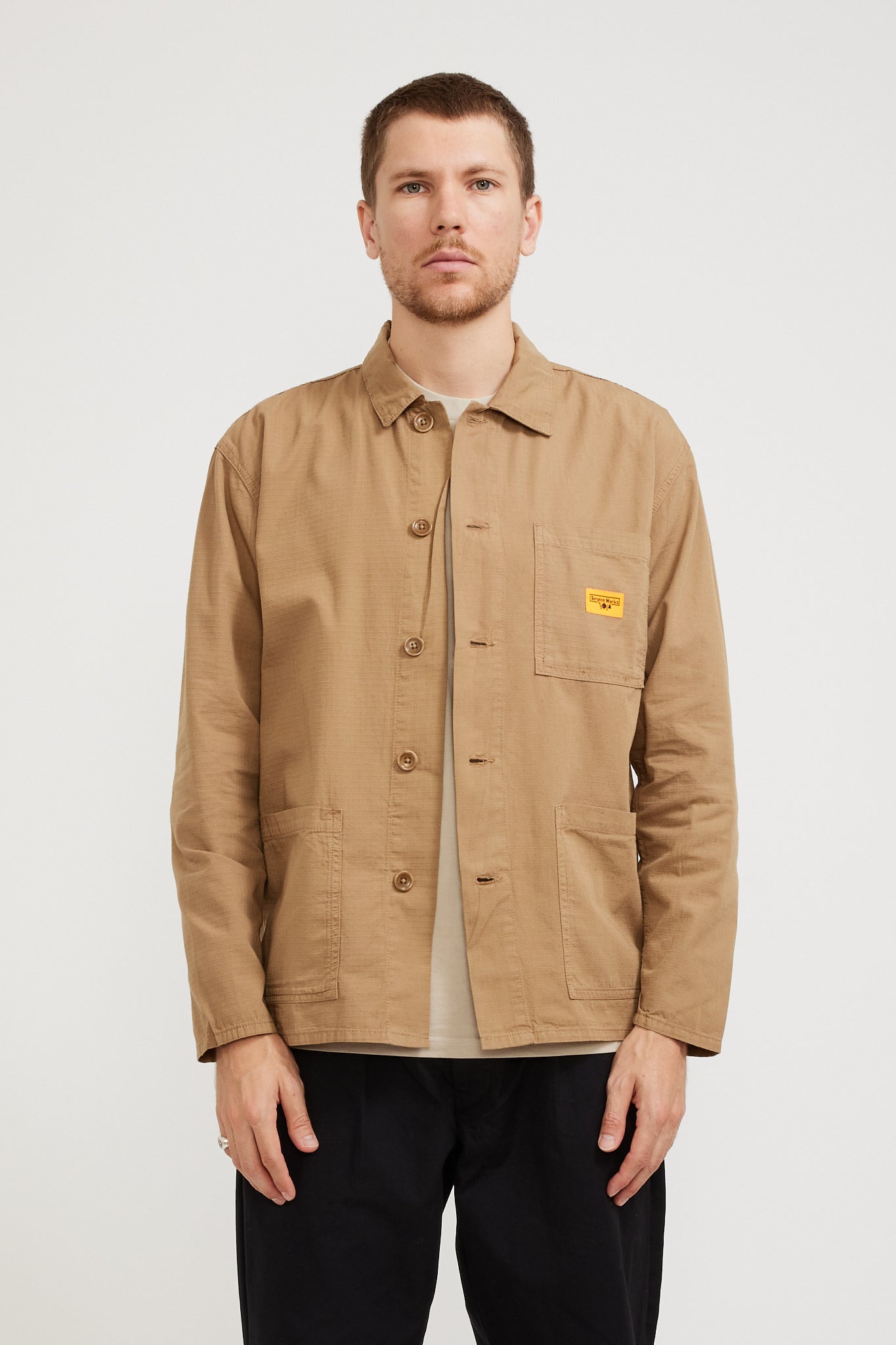 Service Works | Ripstop Coverall Jacket Mink | Maplestore