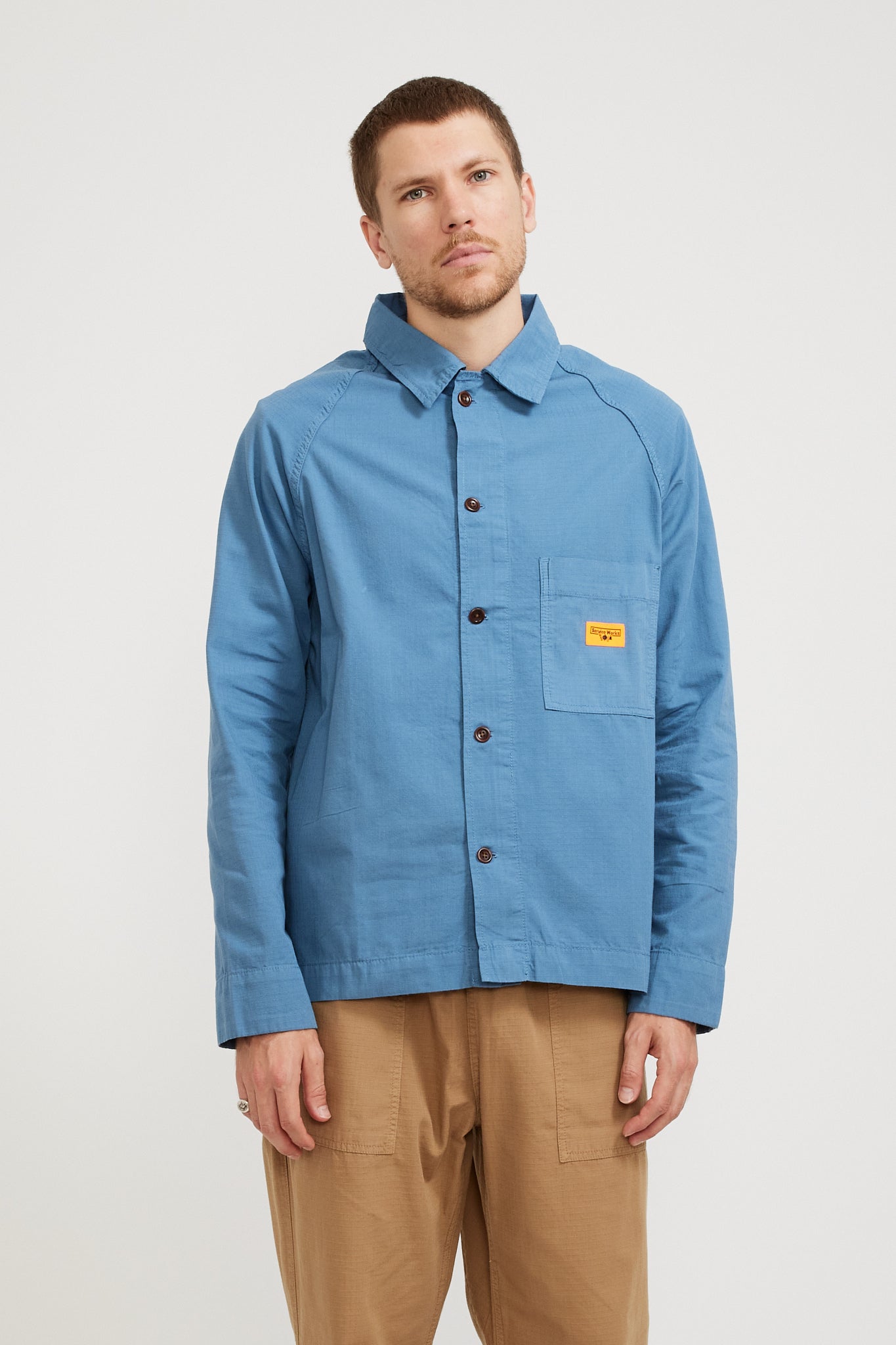 Service Works | Ripstop FOH Jacket Work Blue | Maplestore