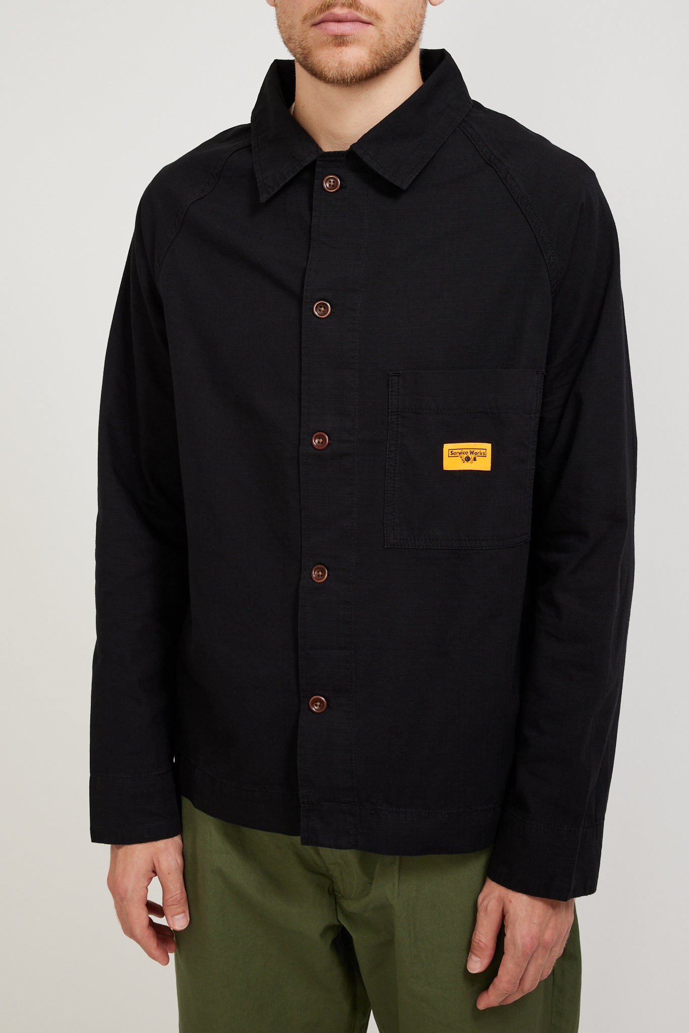 Service Works | Ripstop FOH Jacket Black | Maplestore