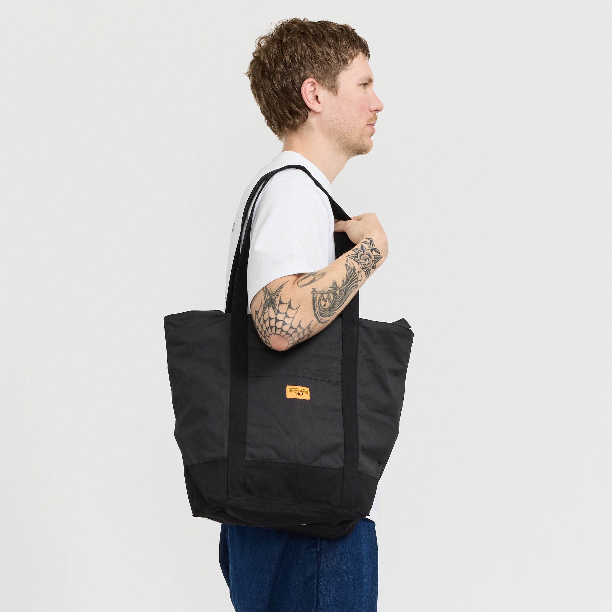 Service Works | Tote Bag Black | Maplestore