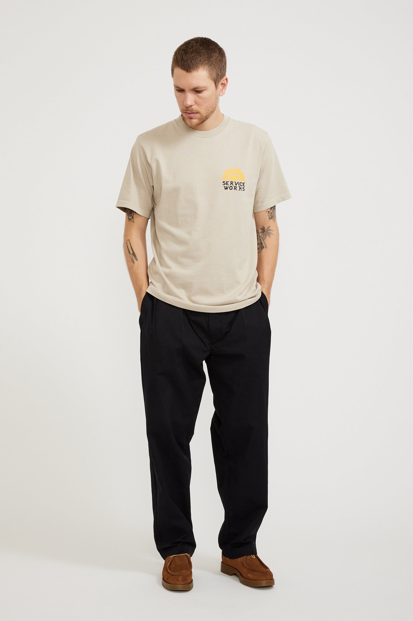 Service Works | Twill Part Timer Pant Black | Maplestore