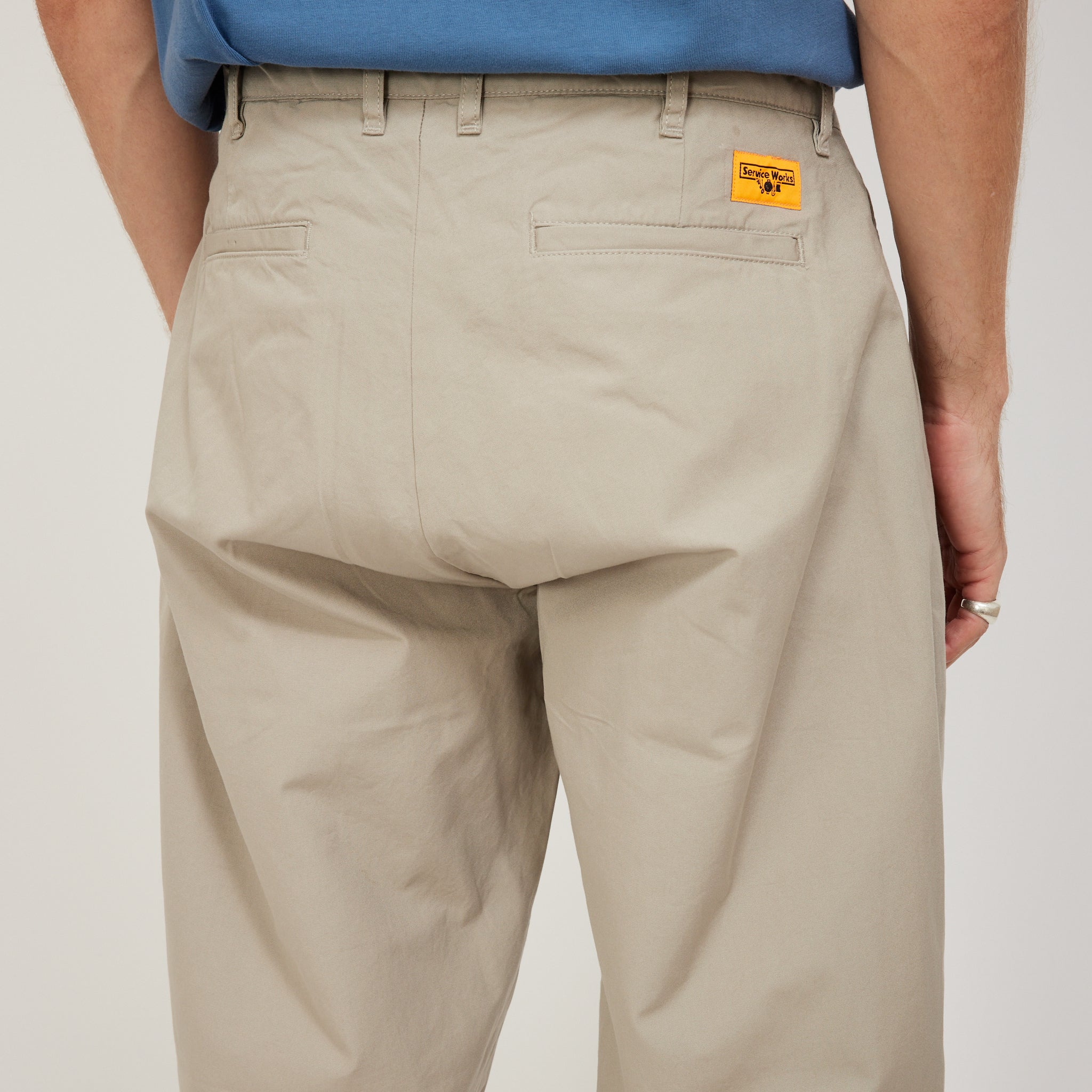 Service Works | Twill Part Timer Pant Stone | Maplestore