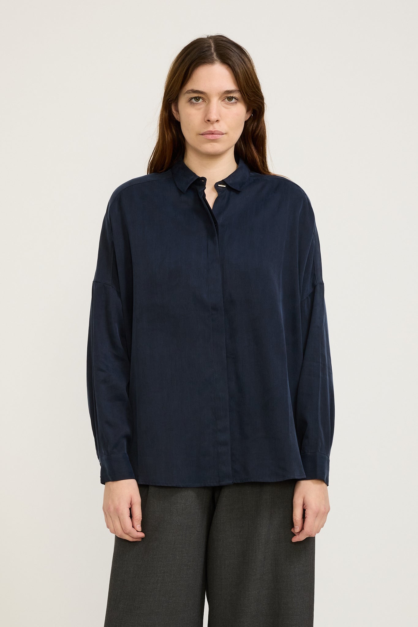 Sessun | Lady D Shirt Navy | Maplestore