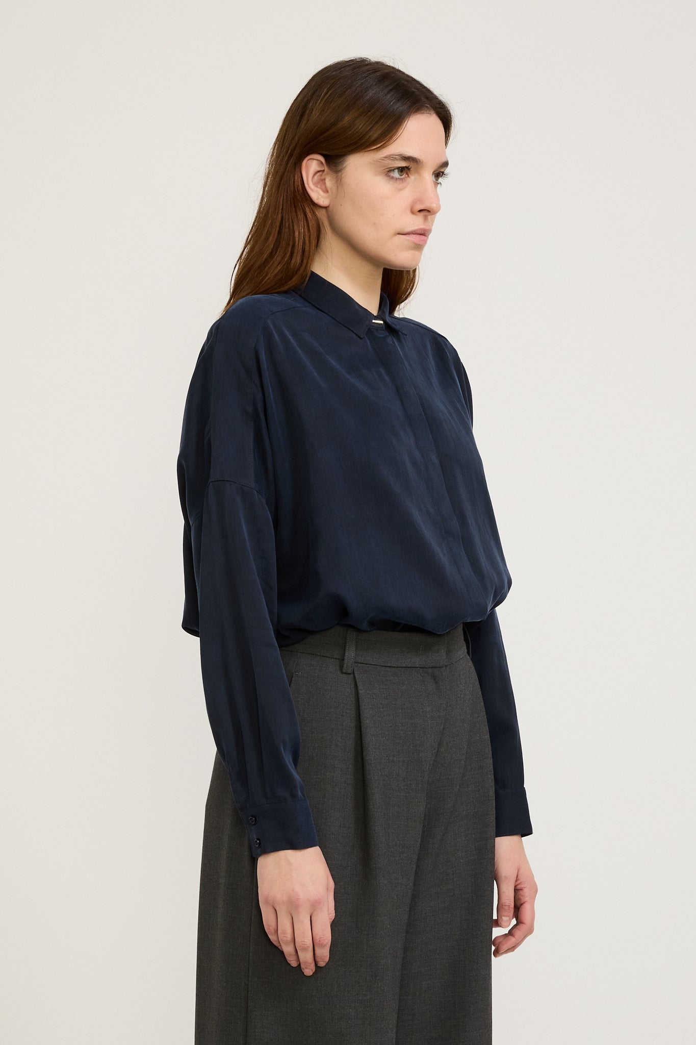 Sessun | Lady D Shirt Navy | Maplestore