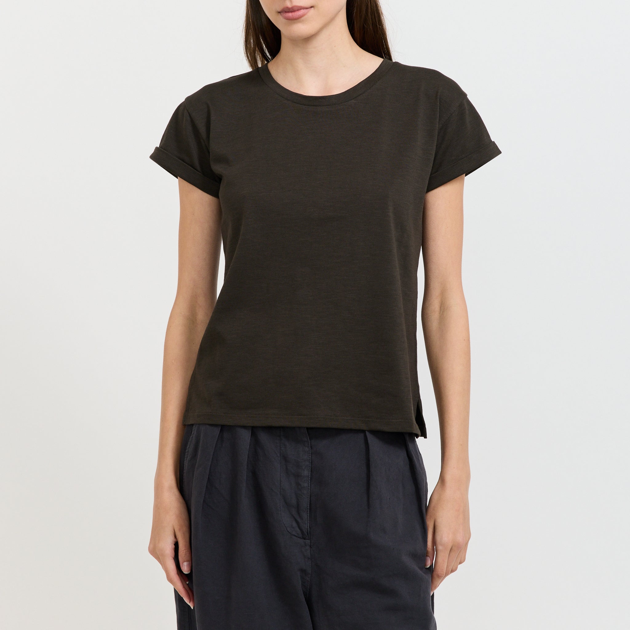 Albano T-Shirt Kaki Smoke