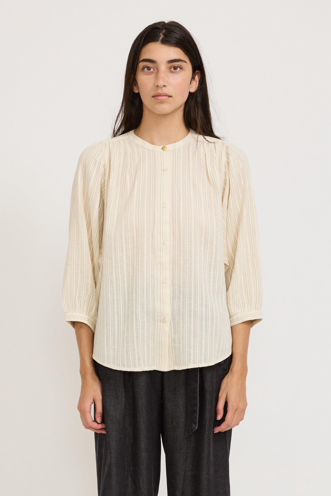 A View Blouse Sandcream