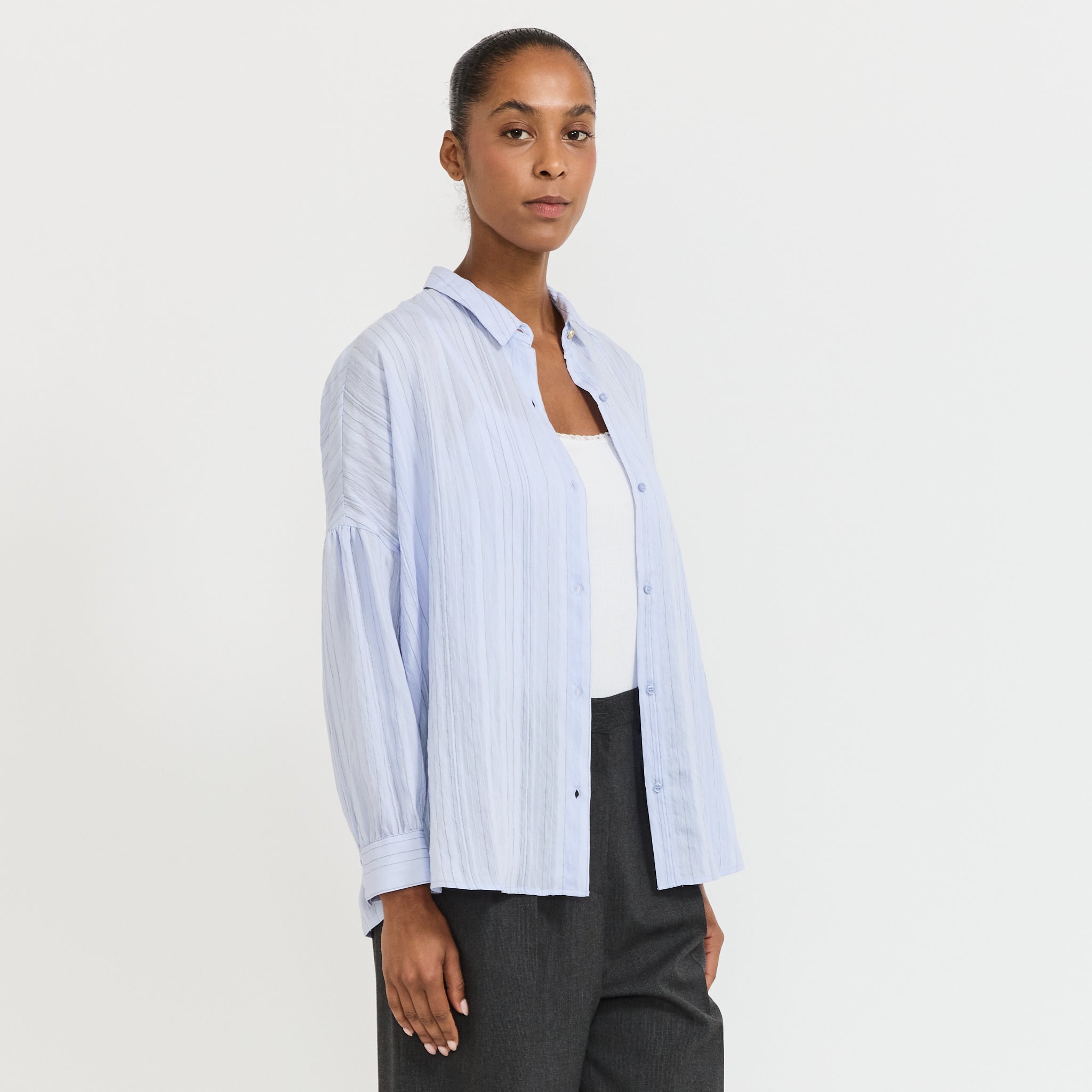 Botan Shirt Celeste