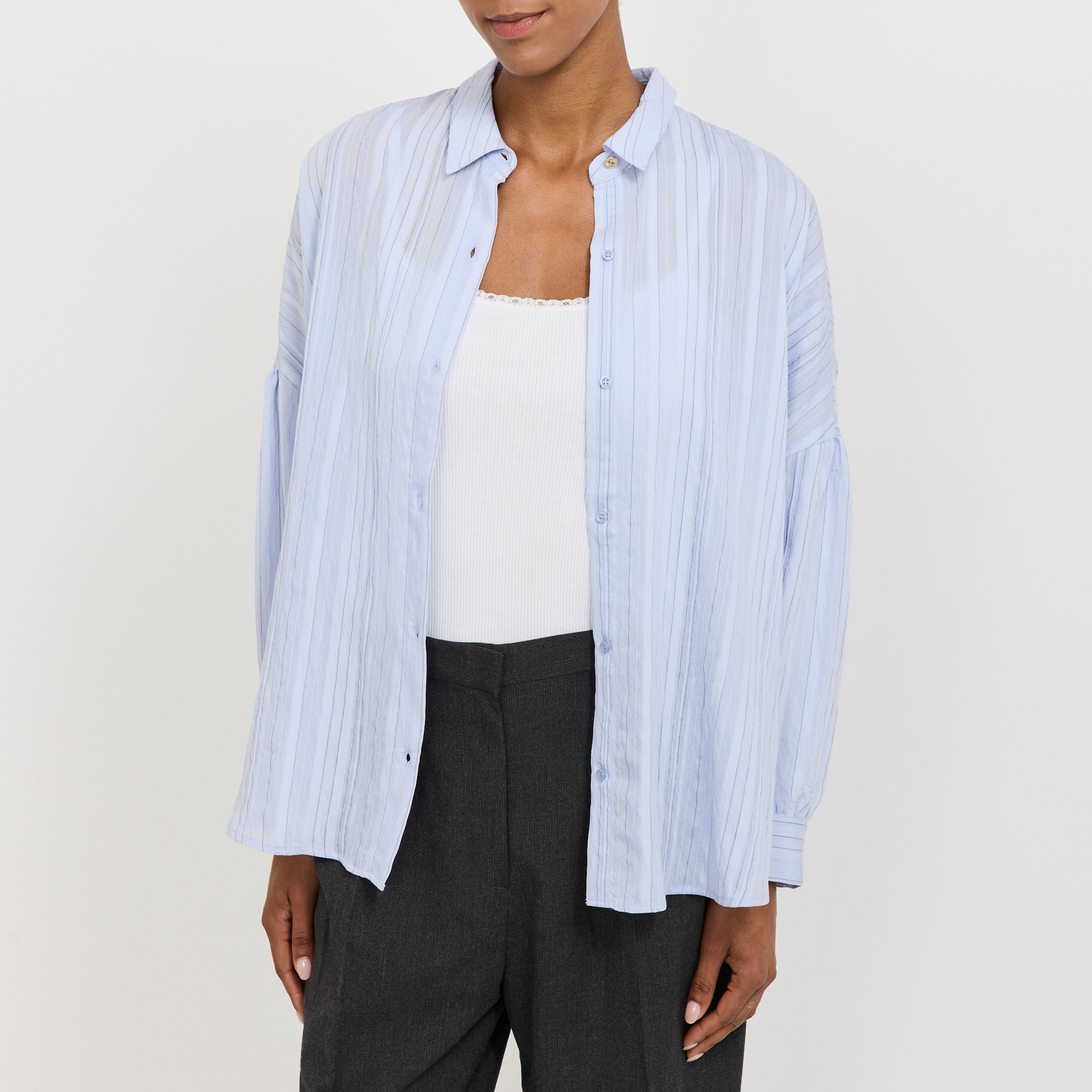 Botan Shirt Celeste