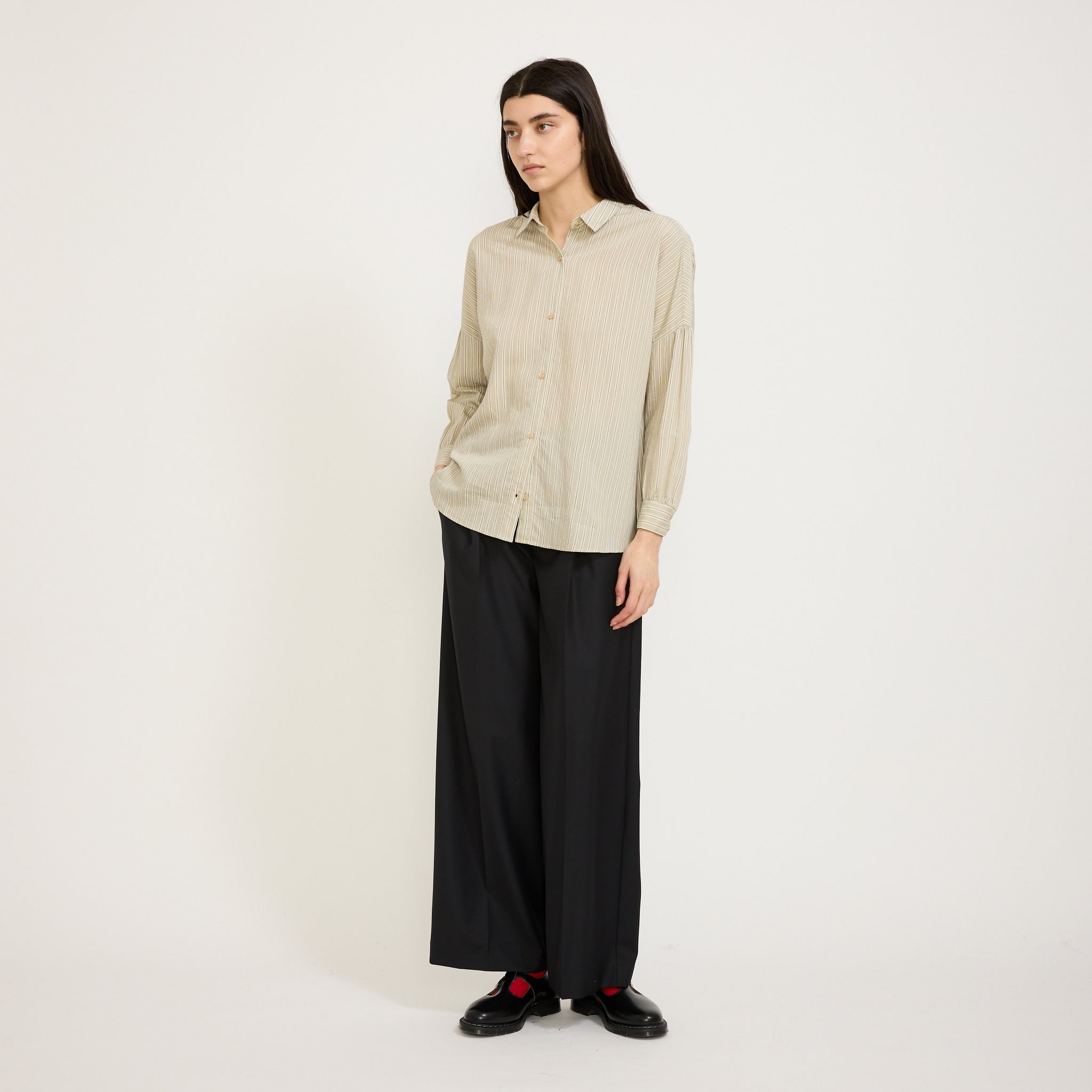 Botan Wide Shirt Whistone