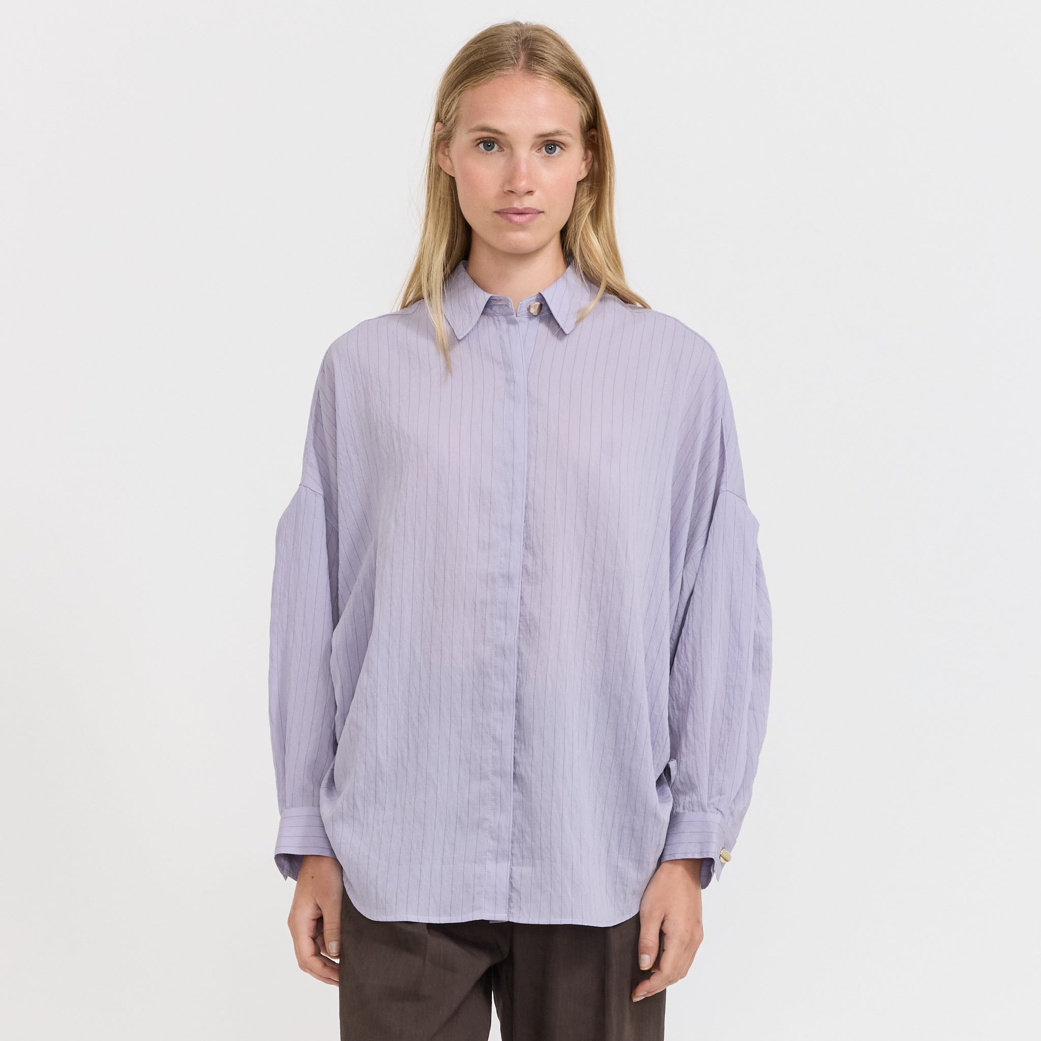 Sessun | Danie Shirt Lila Stone | Maplestore