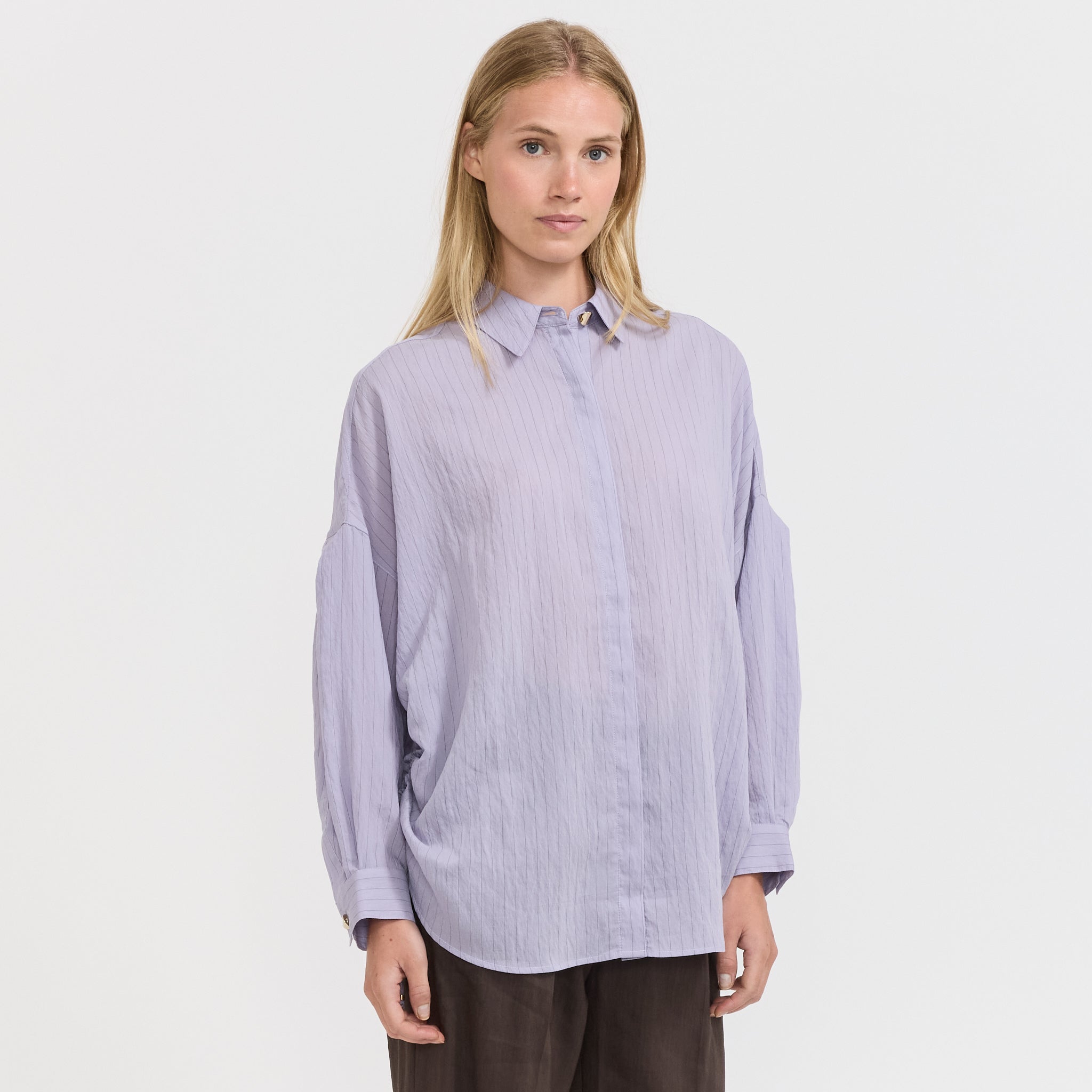 Sessun | Danie Shirt Lila Stone | Maplestore