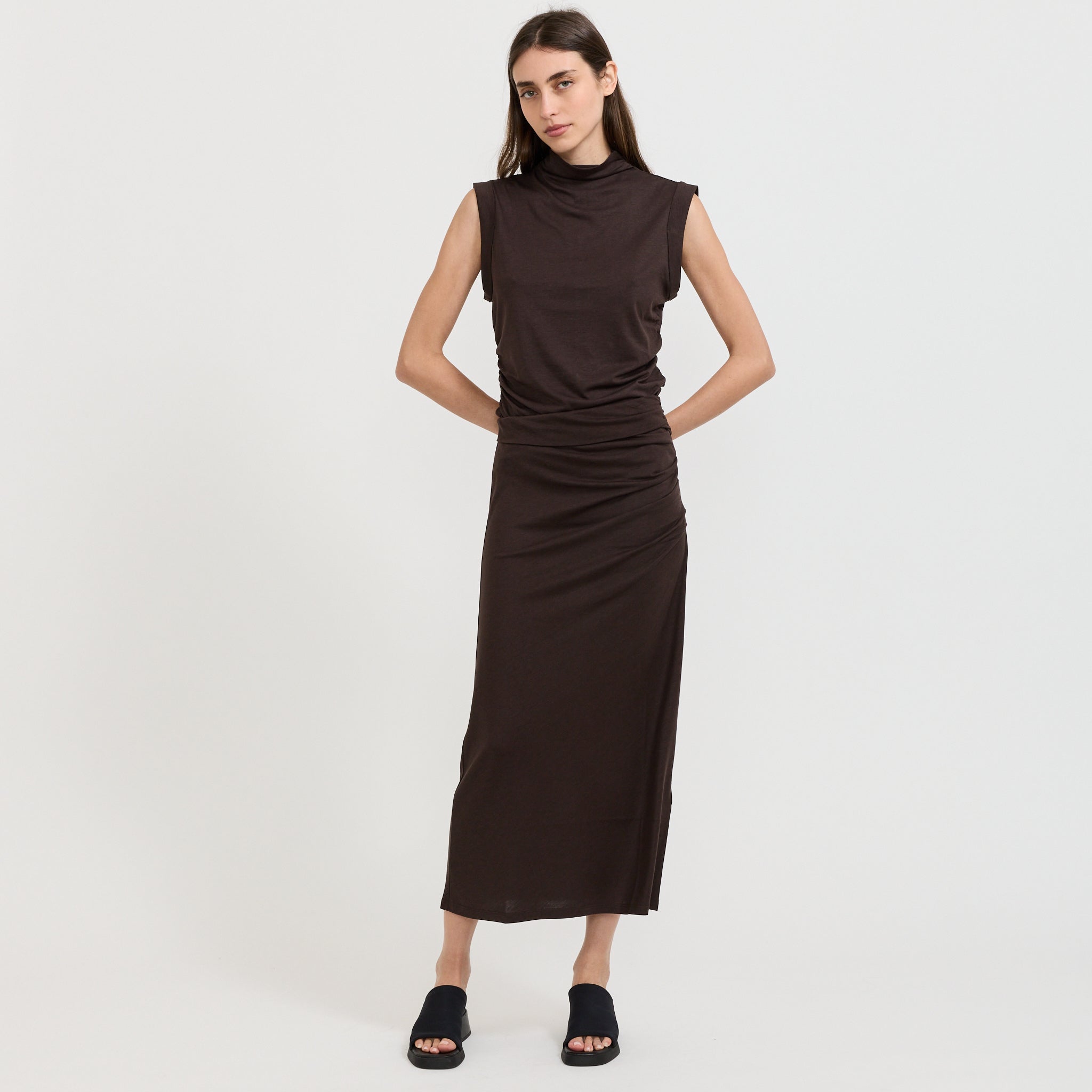 Dolish Long Skirt Espresso