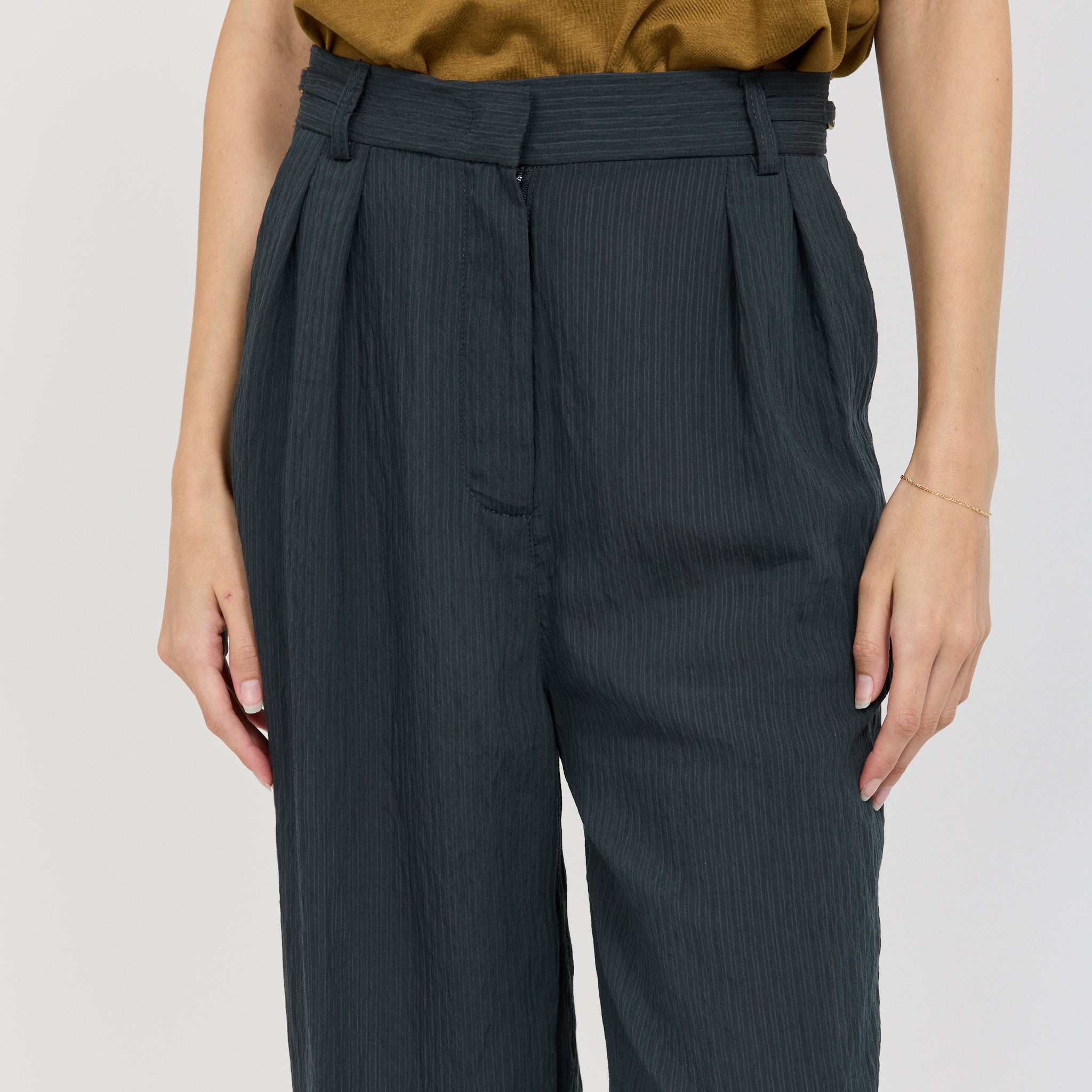 Sessun | Emisun Pants Smoke Green | Maplestore