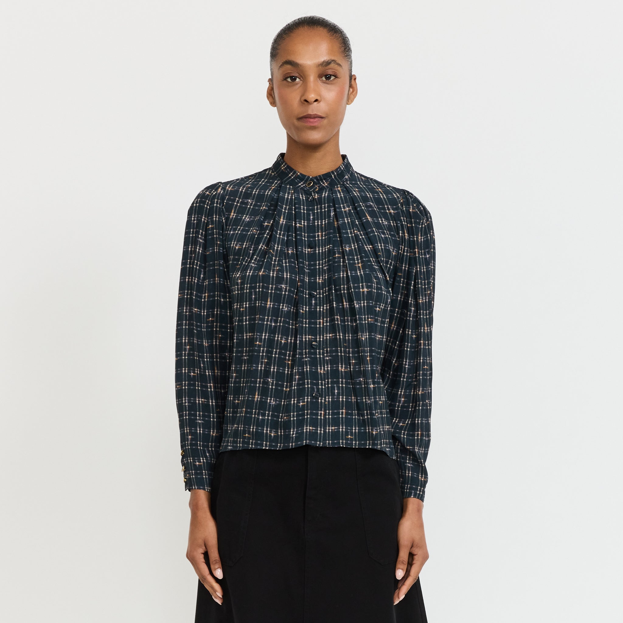 Esperanzo Shirt Check Ikat