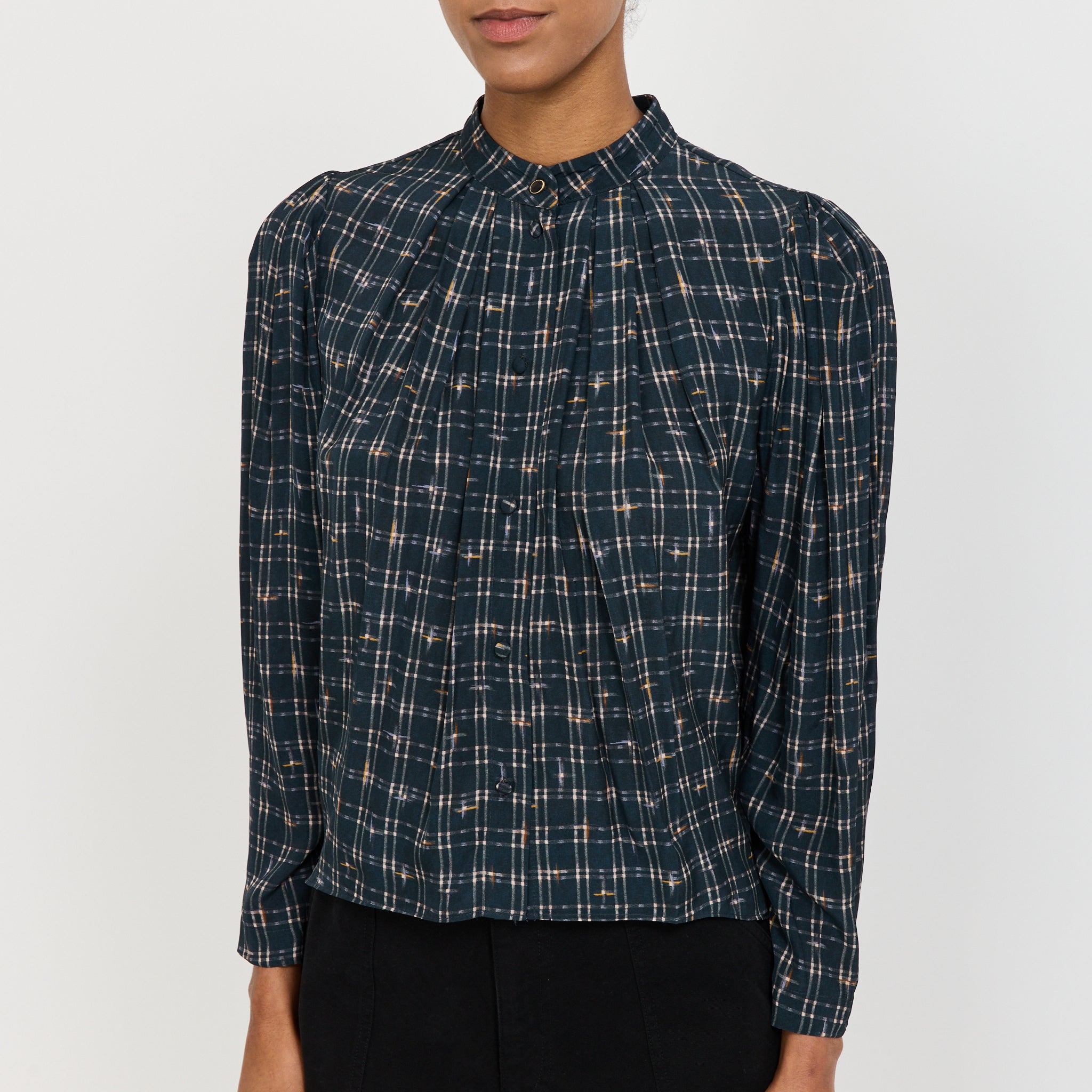 Esperanzo Shirt Check Ikat